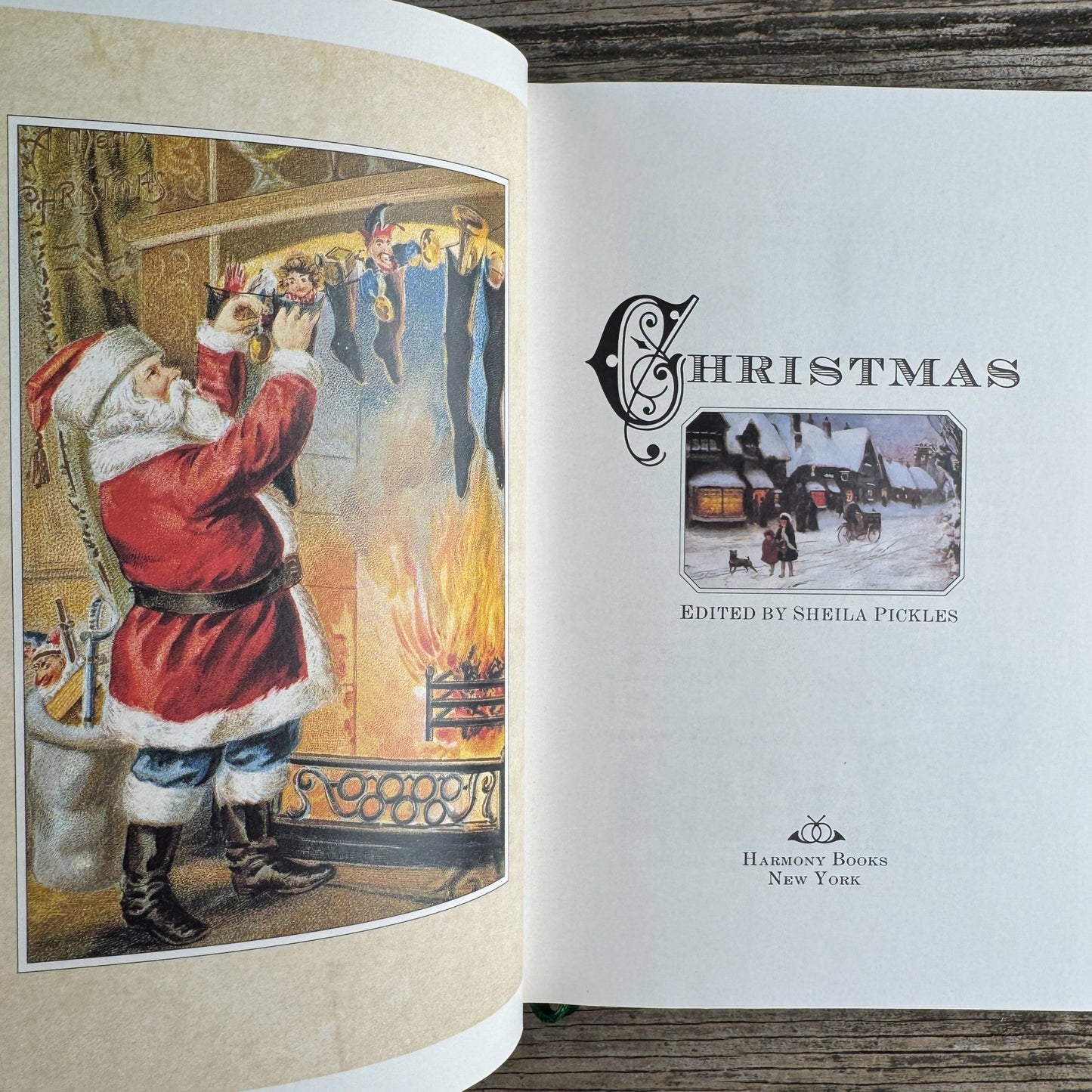Christmas, A Penhaligon's Scented Treasury of Verse and Prose, Sheila Pickles, 1989 - Pretty Old Books
