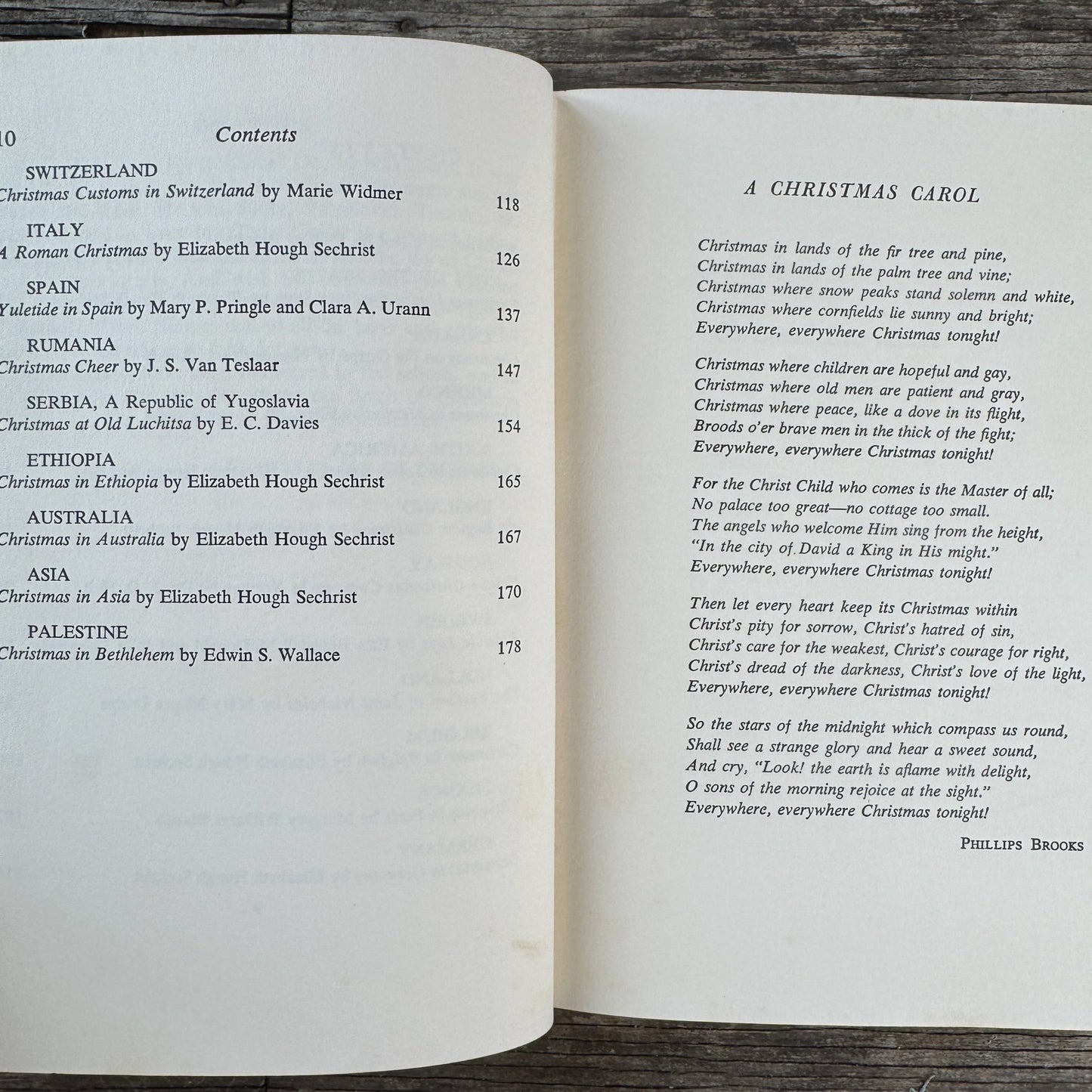 Christmas Everywhere: A Book of Christmas Customs of Many Lands, 1962 - Pretty Old Books