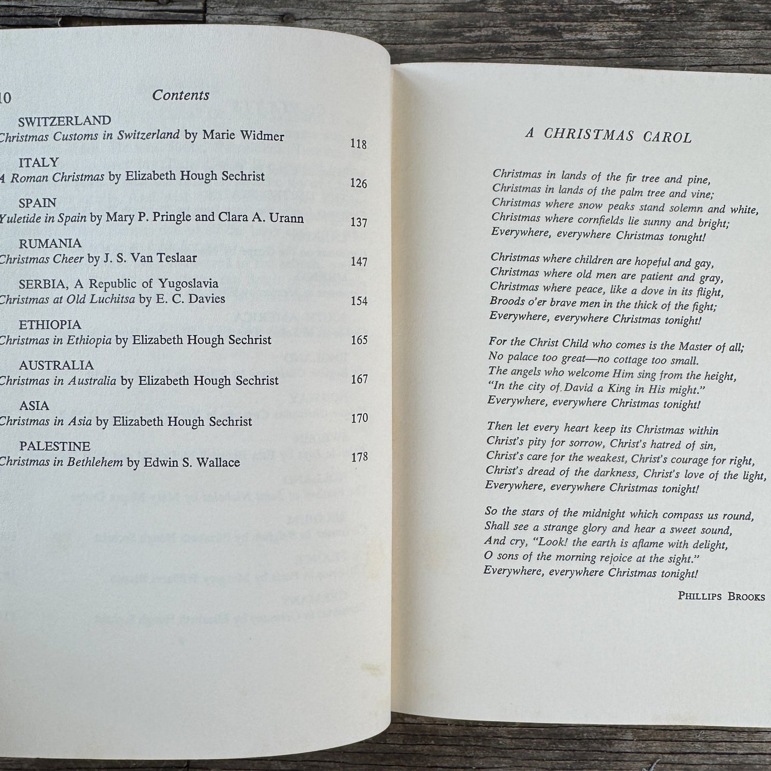 Christmas Everywhere: A Book of Christmas Customs of Many Lands, 1962 - Pretty Old Books