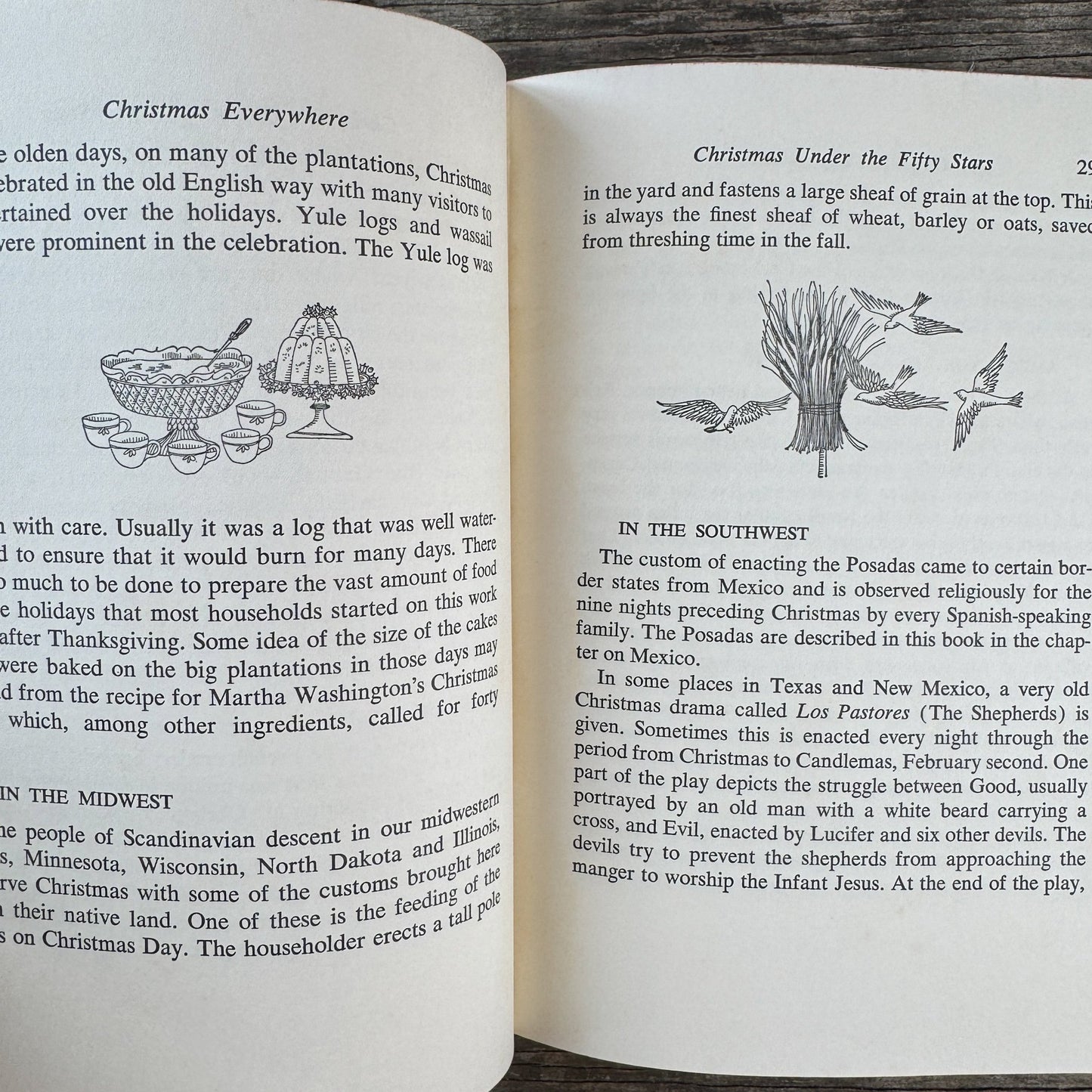 Christmas Everywhere: A Book of Christmas Customs of Many Lands, 1962 - Pretty Old Books