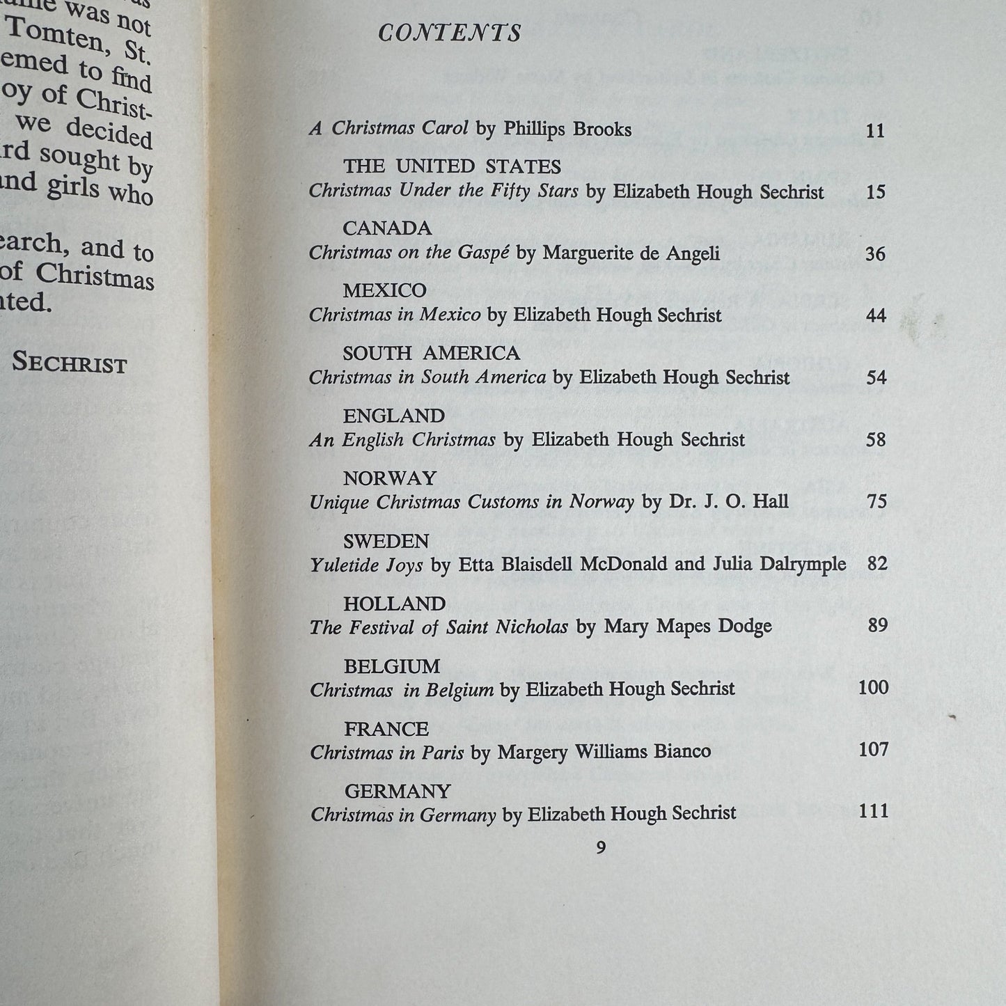 Christmas Everywhere: A Book of Christmas Customs of Many Lands, 1962 - Pretty Old Books