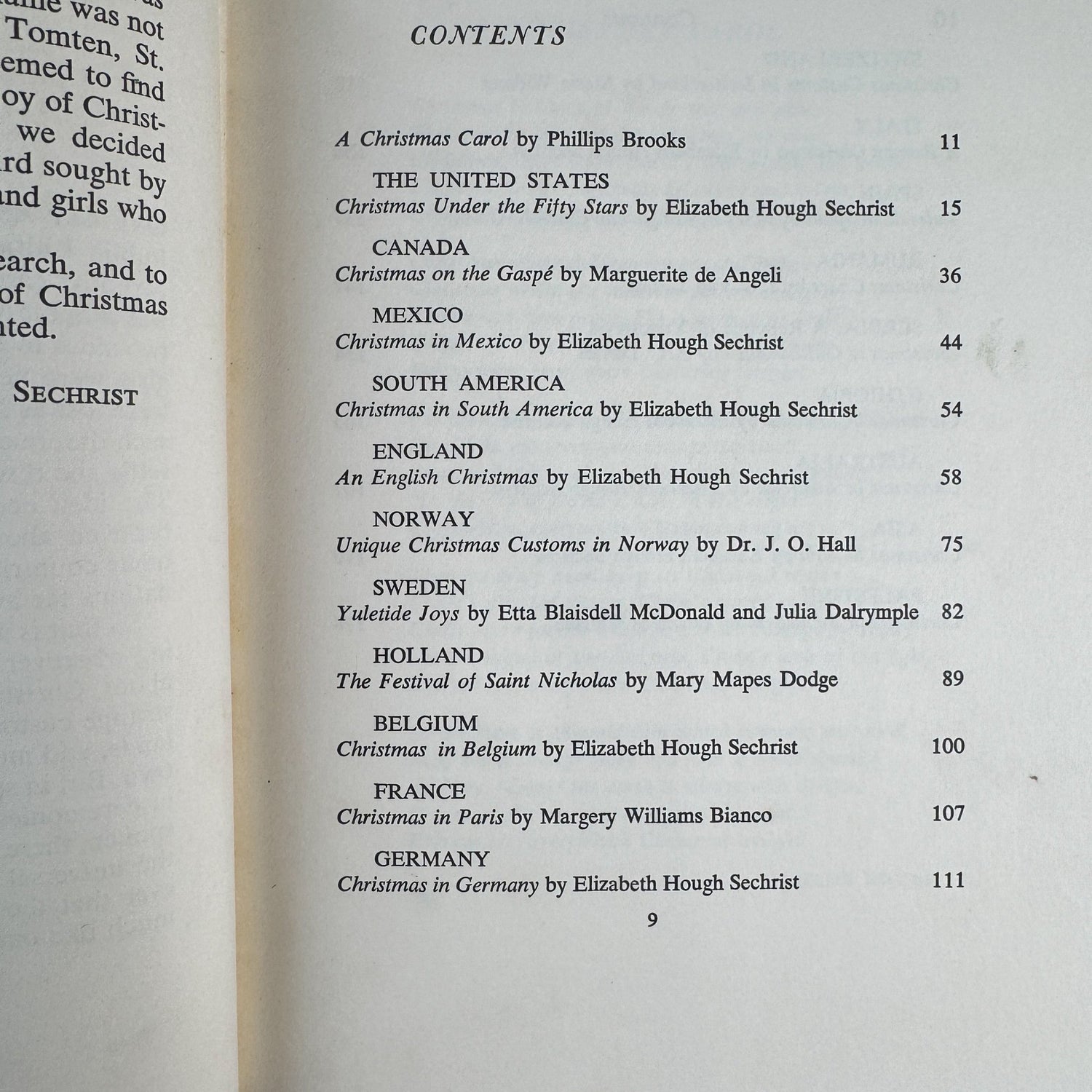 Christmas Everywhere: A Book of Christmas Customs of Many Lands, 1962 - Pretty Old Books