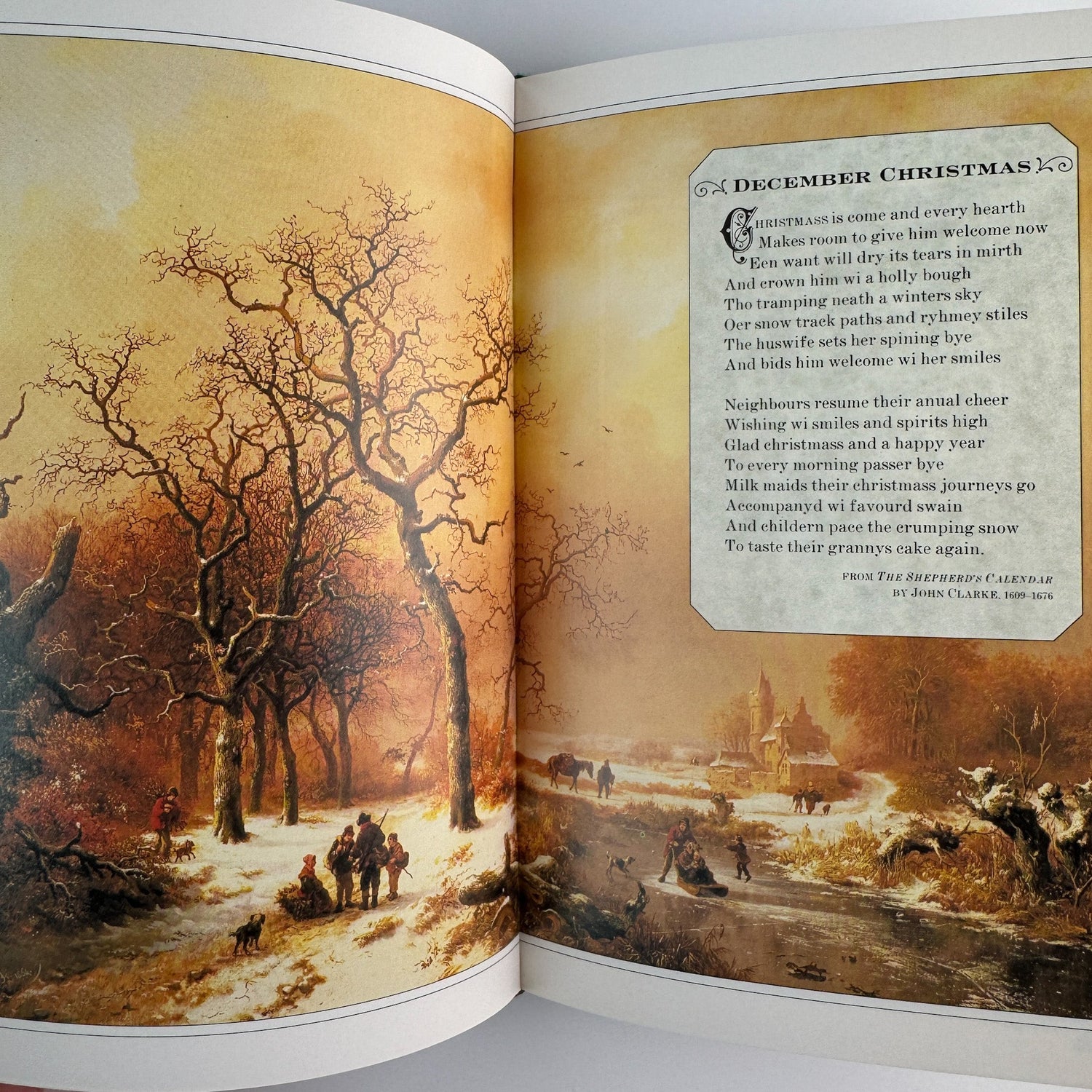 Christmas, Penhaligon's Scented Treasury of Verse and Prose, Slipcased Illustrated Book - Pretty Old Books