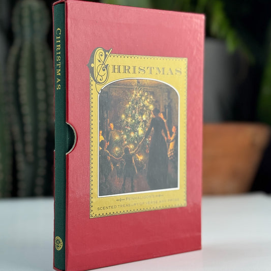 Christmas, Penhaligon's Scented Treasury of Verse and Prose, Slipcased Illustrated Book - Pretty Old Books