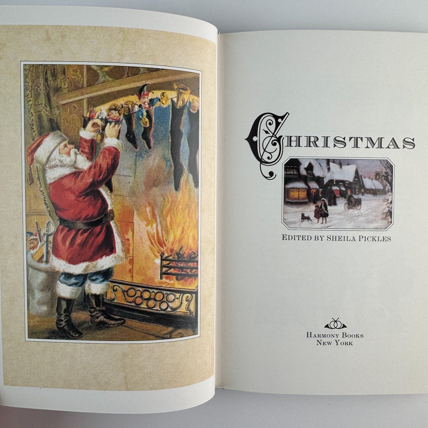 Christmas, Penhaligon's Scented Treasury of Verse and Prose, Slipcased Illustrated Book - Pretty Old Books