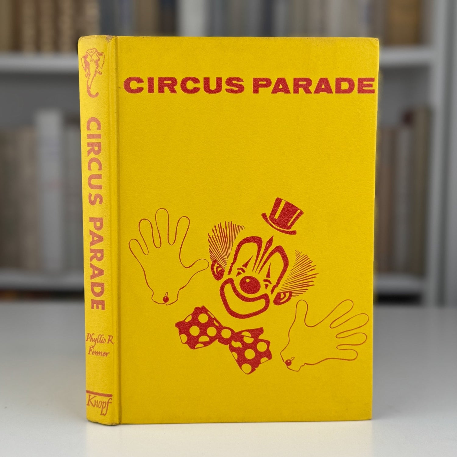 Circus Parade: Stories of the Big Top, First Edition, Weekly Reader Book - Pretty Old Books
