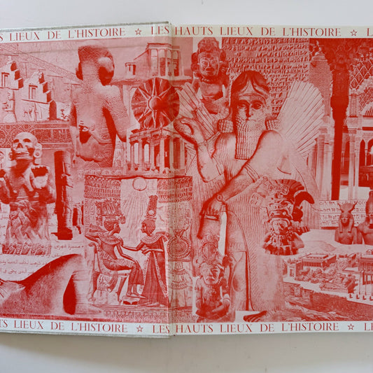 Cites Maya, French Language 1954 Hardcover Book, Mayan Civilization - Pretty Old Books