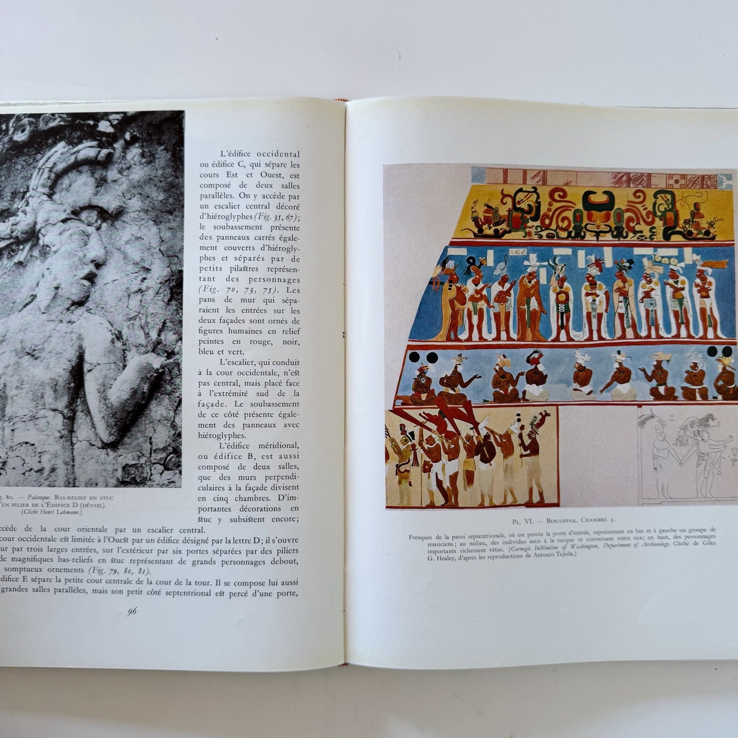 Cites Maya, French Language 1954 Hardcover Book, Mayan Civilization - Pretty Old Books