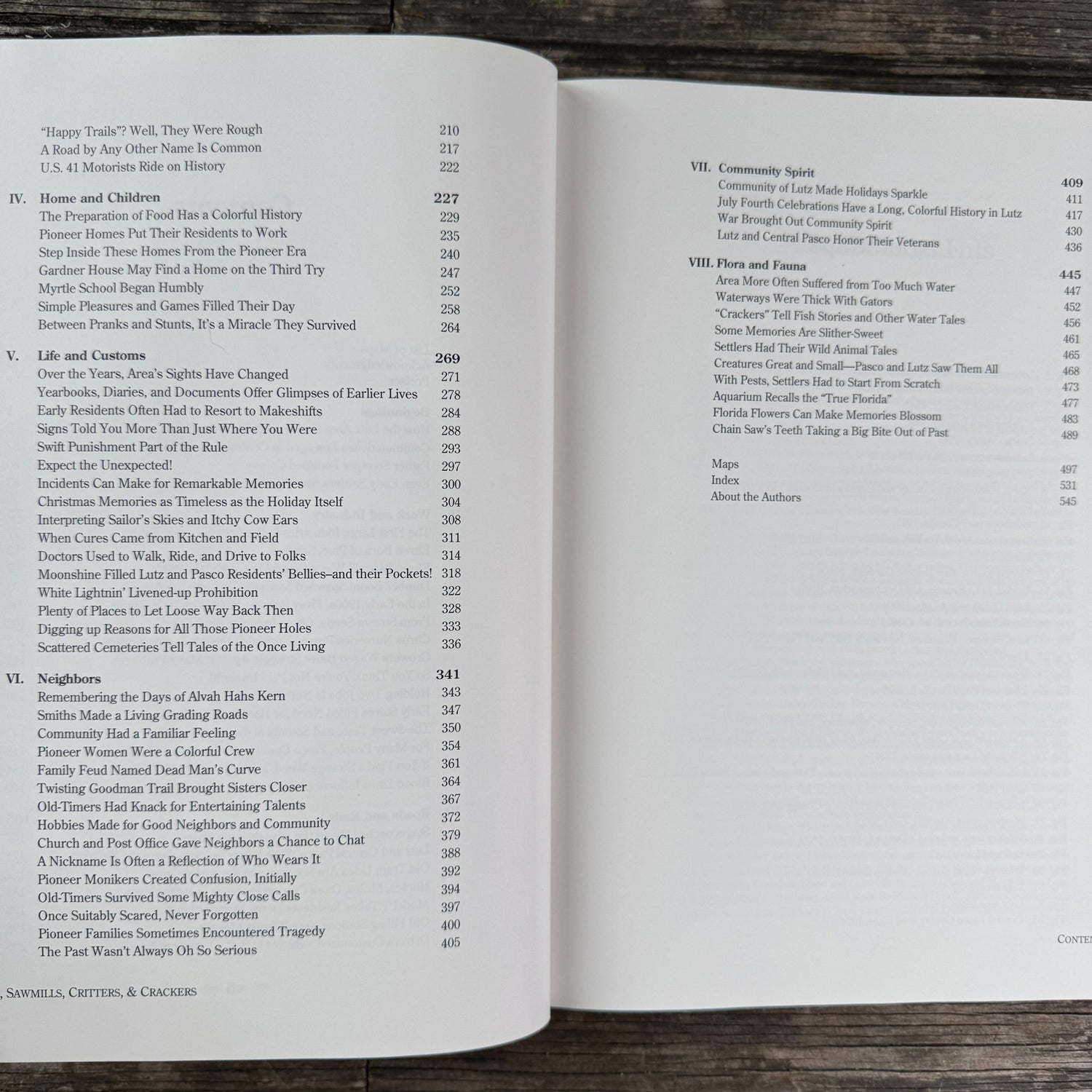 Citrus, Sawmills, Critters, & Crackers: Life in Early Lutz and Central Pasco County, 1998 - Pretty Old Books