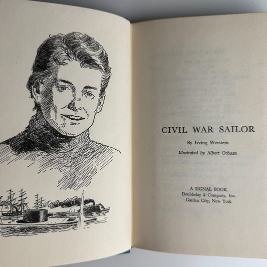 Civil War Sailor, 1962, Juvenile History - Pretty Old Books