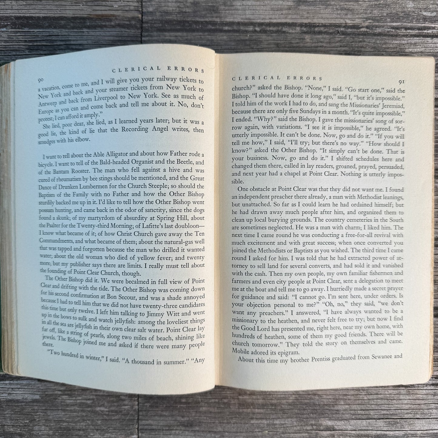Clerical Errors, Louis Tucker, 1943 First Edition - Pretty Old Books