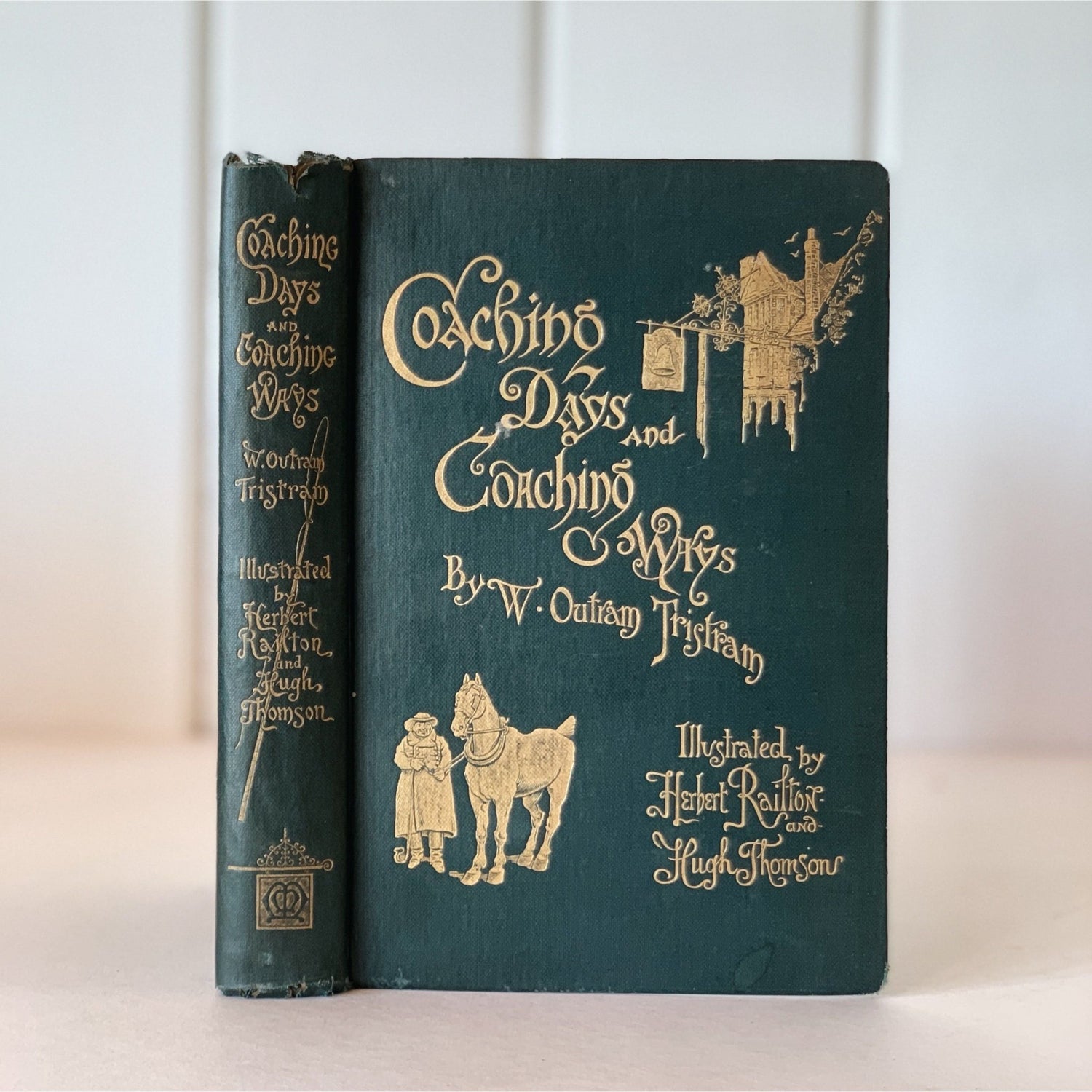Coaching Days and Coaching Ways, 1893, Hardcover, Rare - Pretty Old Books