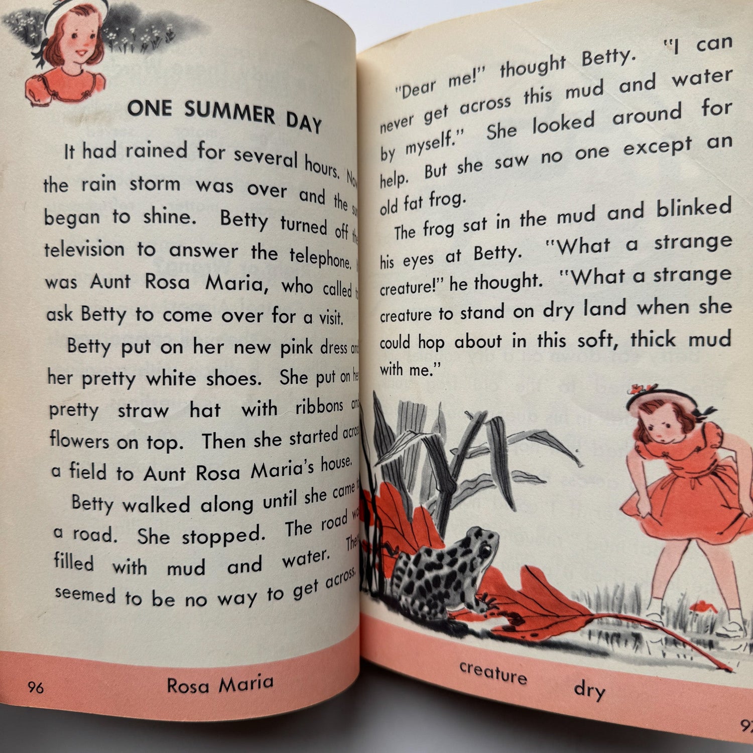 Coast to Coast, The Quinlan Readers, 1953 Third Reader, Elementary School Book - Pretty Old Books