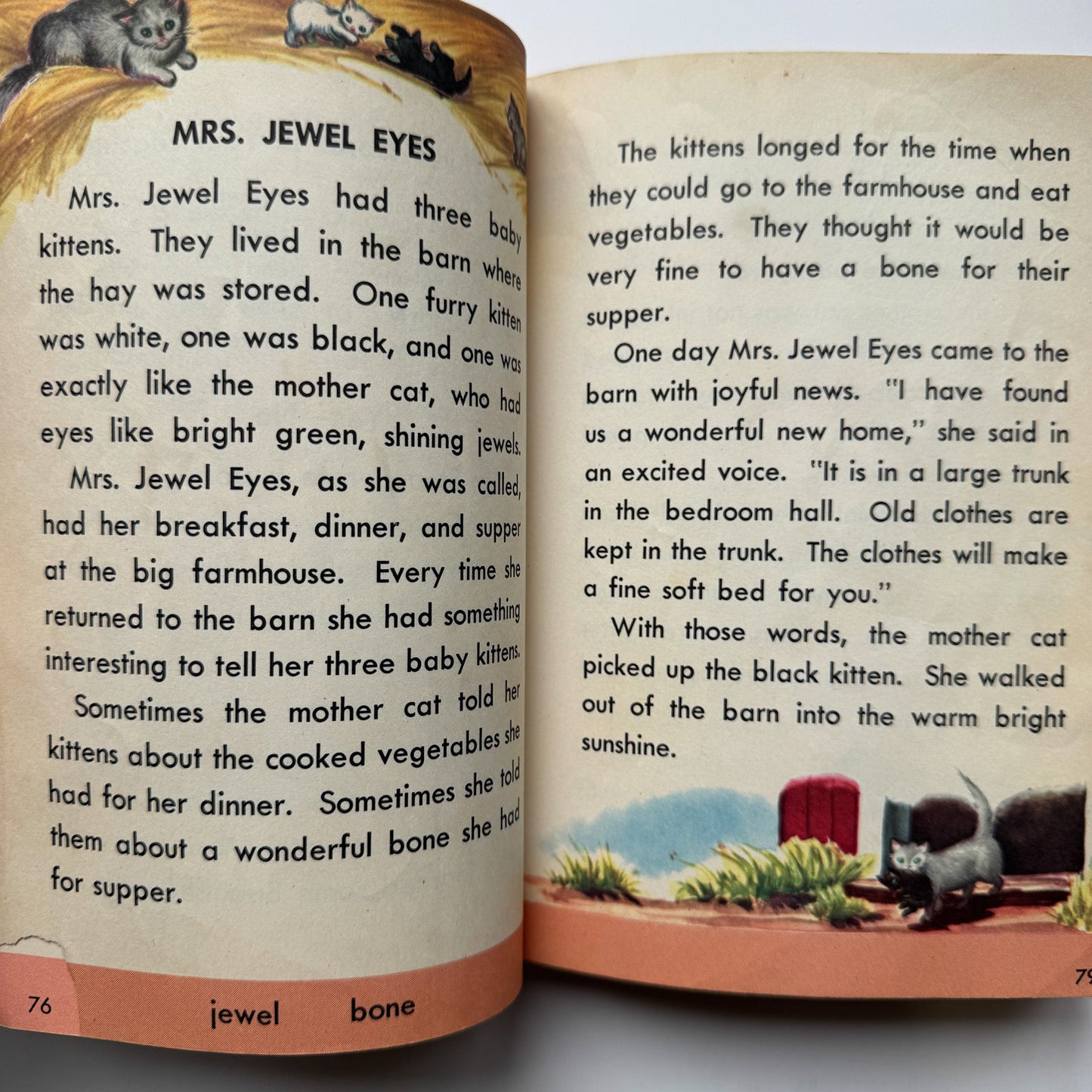 Coast to Coast, The Quinlan Readers, 1953 Third Reader, Elementary School Book - Pretty Old Books