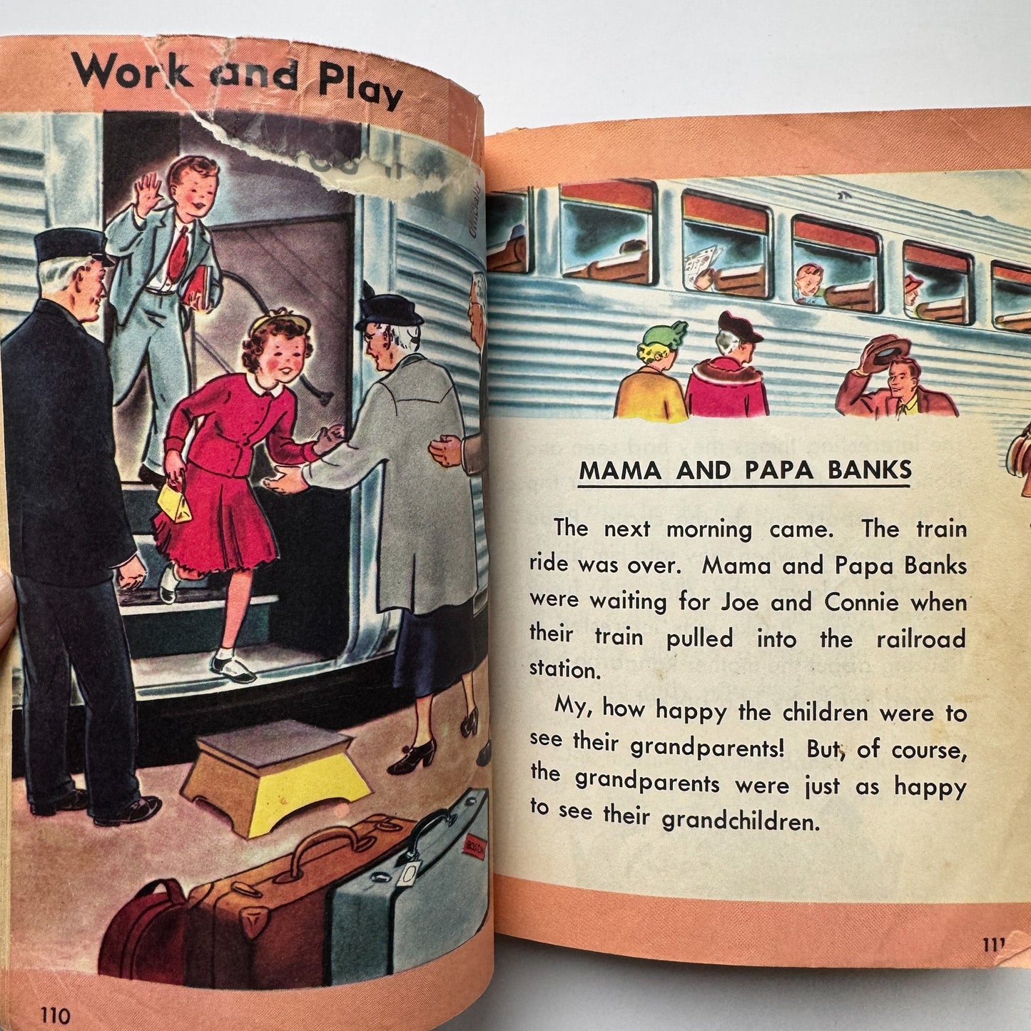 Coast to Coast, The Quinlan Readers, 1953 Third Reader, Elementary School Book - Pretty Old Books