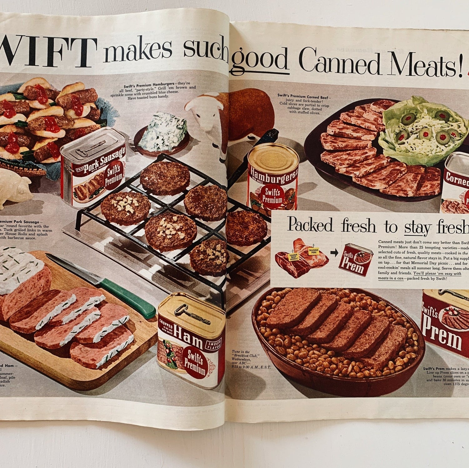 Collier's Magazine, May 31, 1952, Mid Century Modern Magazine with Ads - Pretty Old Books