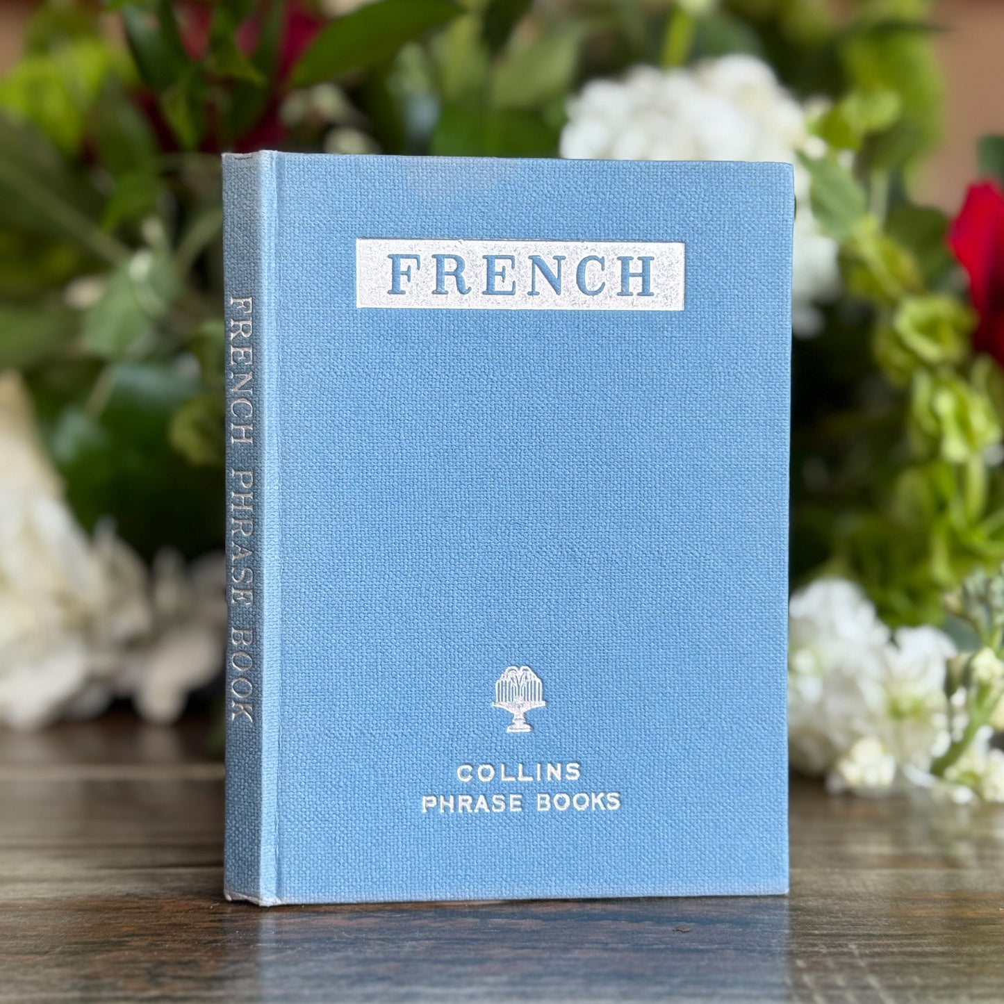 Collins' French Phrase Book, 1963 Pocket - Sized Vintage Hardcover - Pretty Old Books