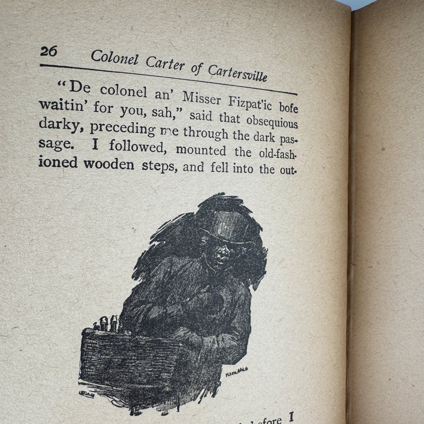 Colonel Carter of Cartersville, 1891, F. Hopkinson Smith, HC/DJ - Pretty Old Books