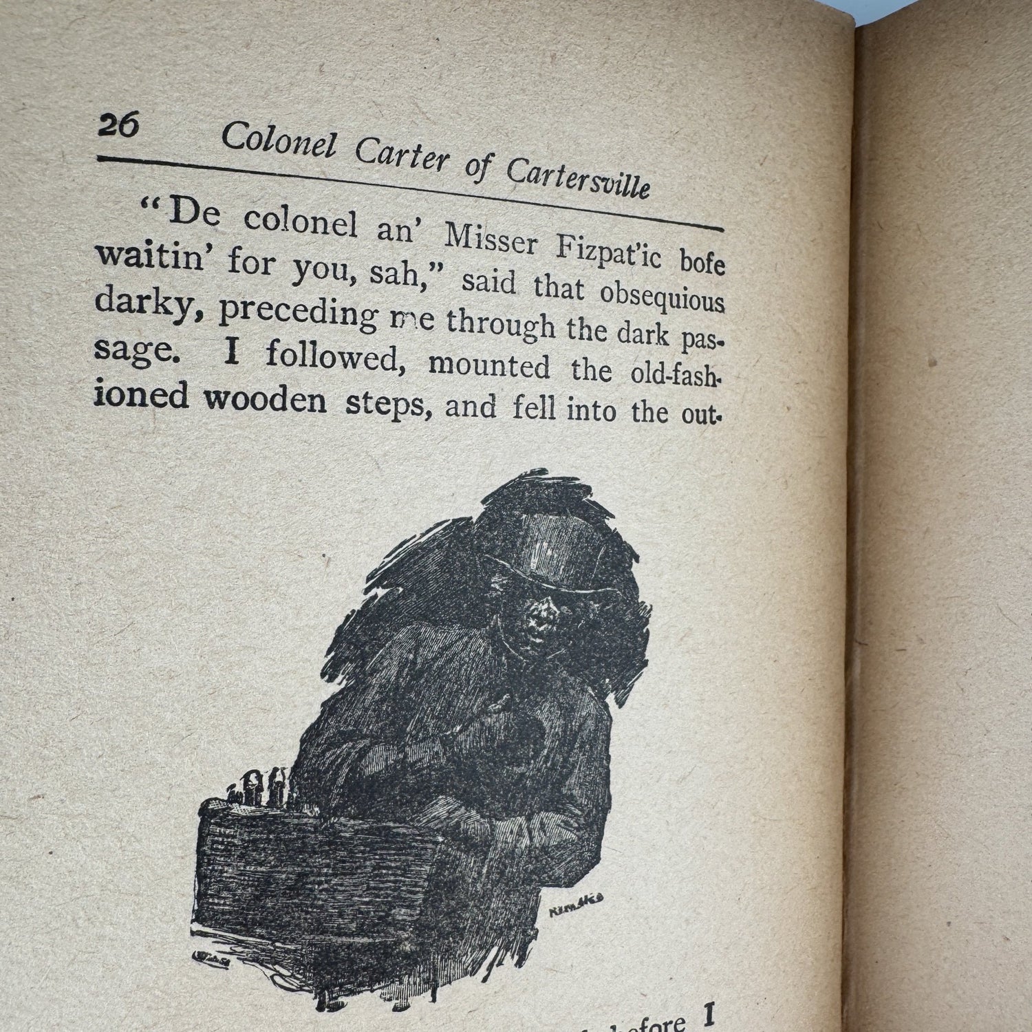 Colonel Carter of Cartersville, 1891, F. Hopkinson Smith, HC/DJ - Pretty Old Books