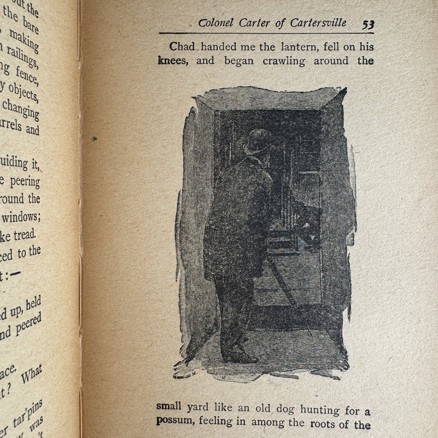 Colonel Carter of Cartersville, 1891, F. Hopkinson Smith, HC/DJ - Pretty Old Books