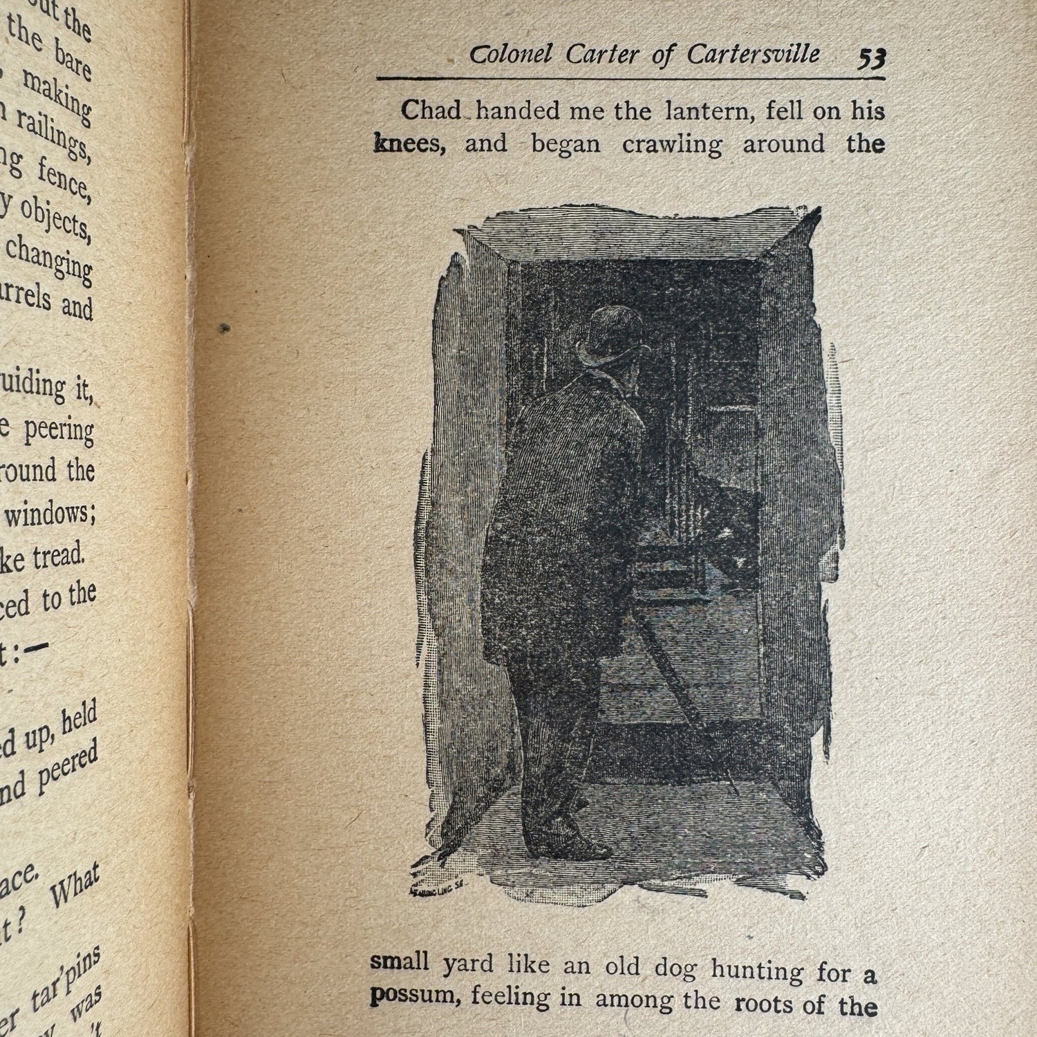 Colonel Carter of Cartersville, 1891, F. Hopkinson Smith, HC/DJ - Pretty Old Books