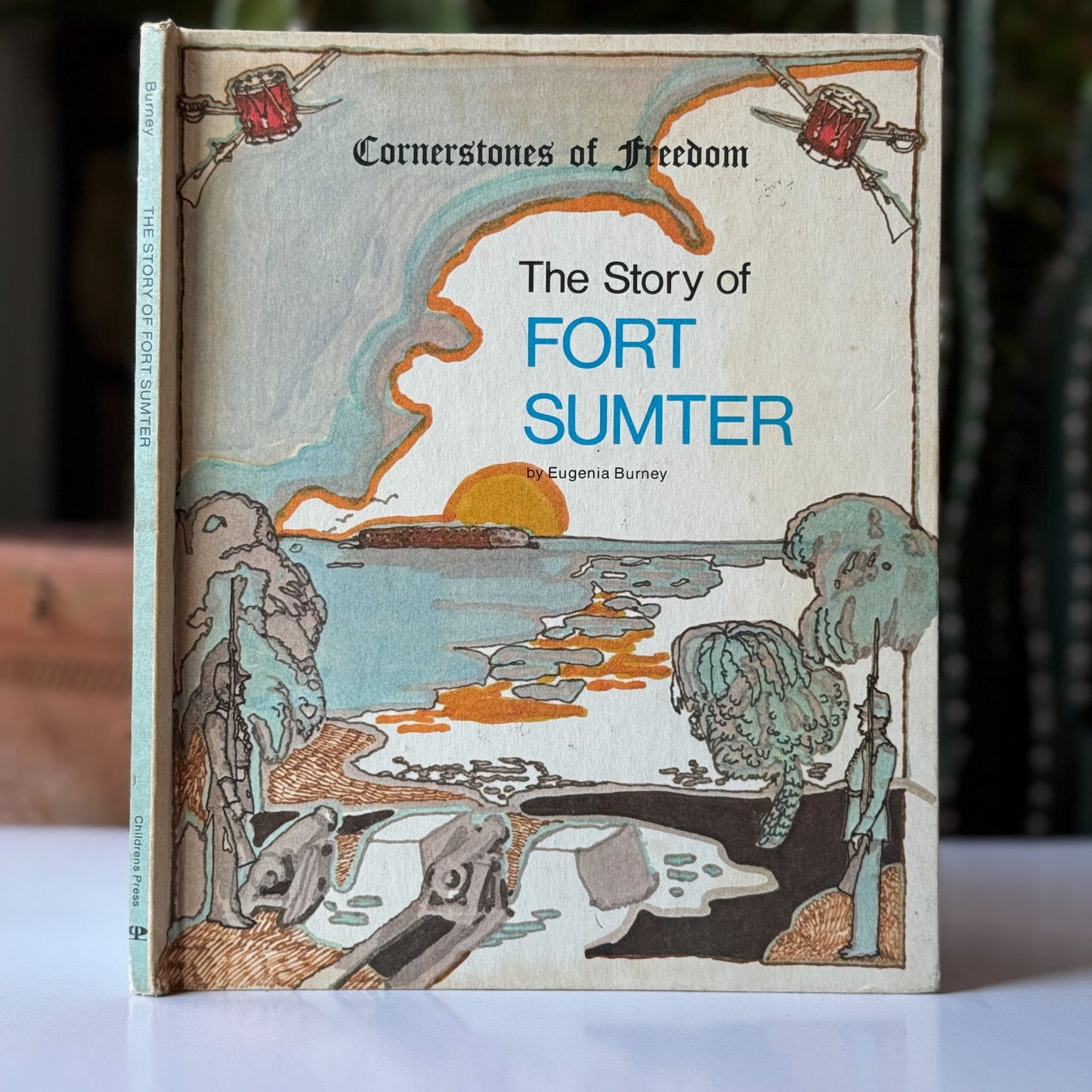 Cornerstones of Freedom Set of 4 Hardcover Children's US History Books - Pretty Old Books