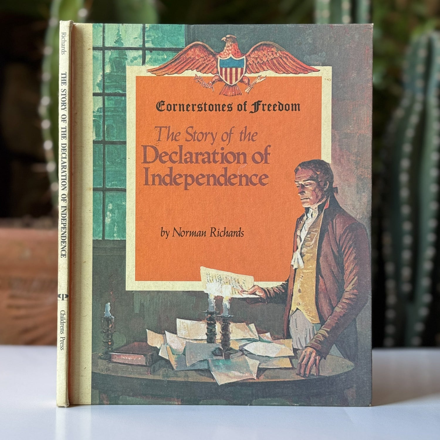 Cornerstones of Freedom Set of 4 Hardcover Children's US History Books - Pretty Old Books