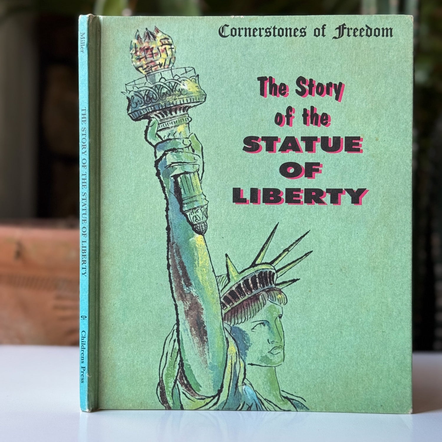 Cornerstones of Freedom Set of 4 Hardcover Children's US History Books - Pretty Old Books