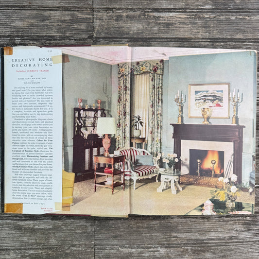 Creative Home Decorating, Hazel Kory Rockow / Julius Rockow, 1953 - Pretty Old Books