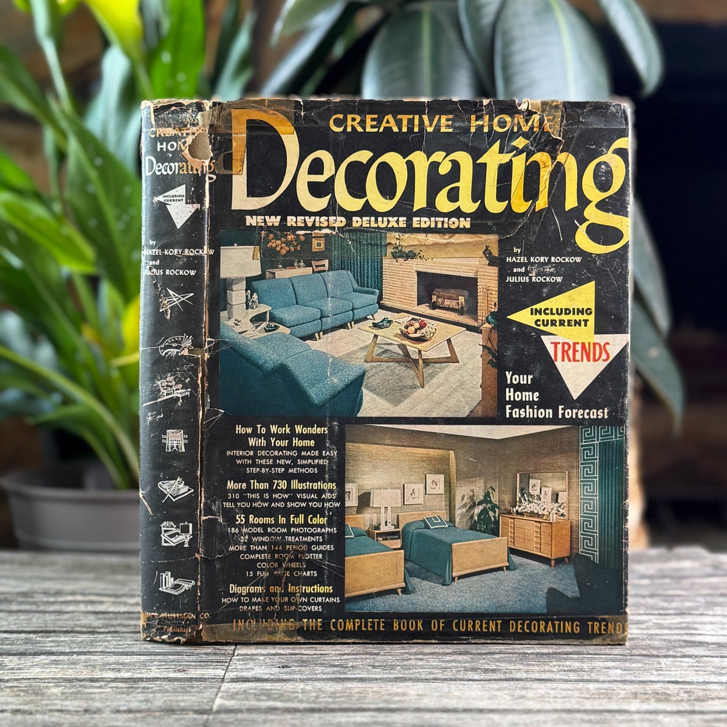 Creative Home Decorating, Hazel Kory Rockow / Julius Rockow, 1953 - Pretty Old Books