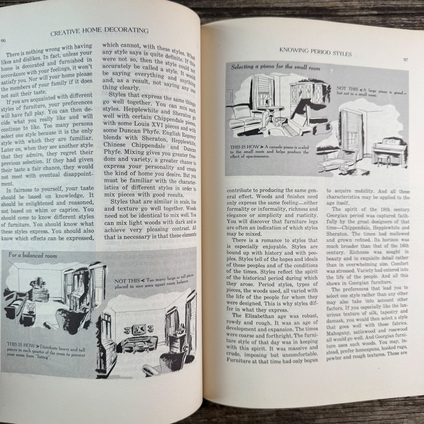 Creative Home Decorating, Hazel Kory Rockow / Julius Rockow, 1953 - Pretty Old Books