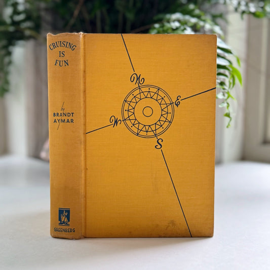 Cruising Is Fun: The Handy Book For Yachtsmen, 1941 Hardcover Boating Book - Pretty Old Books