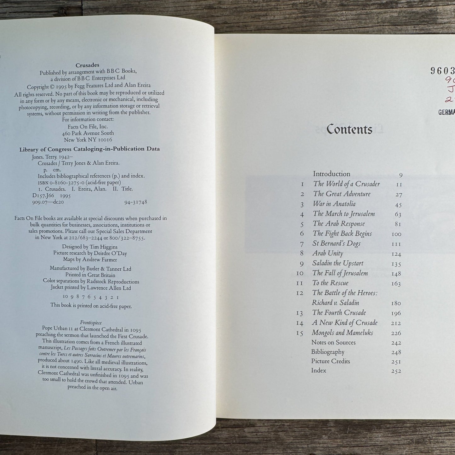 Crusades, Terry Jones and Alan Ereira, 1995 - Pretty Old Books