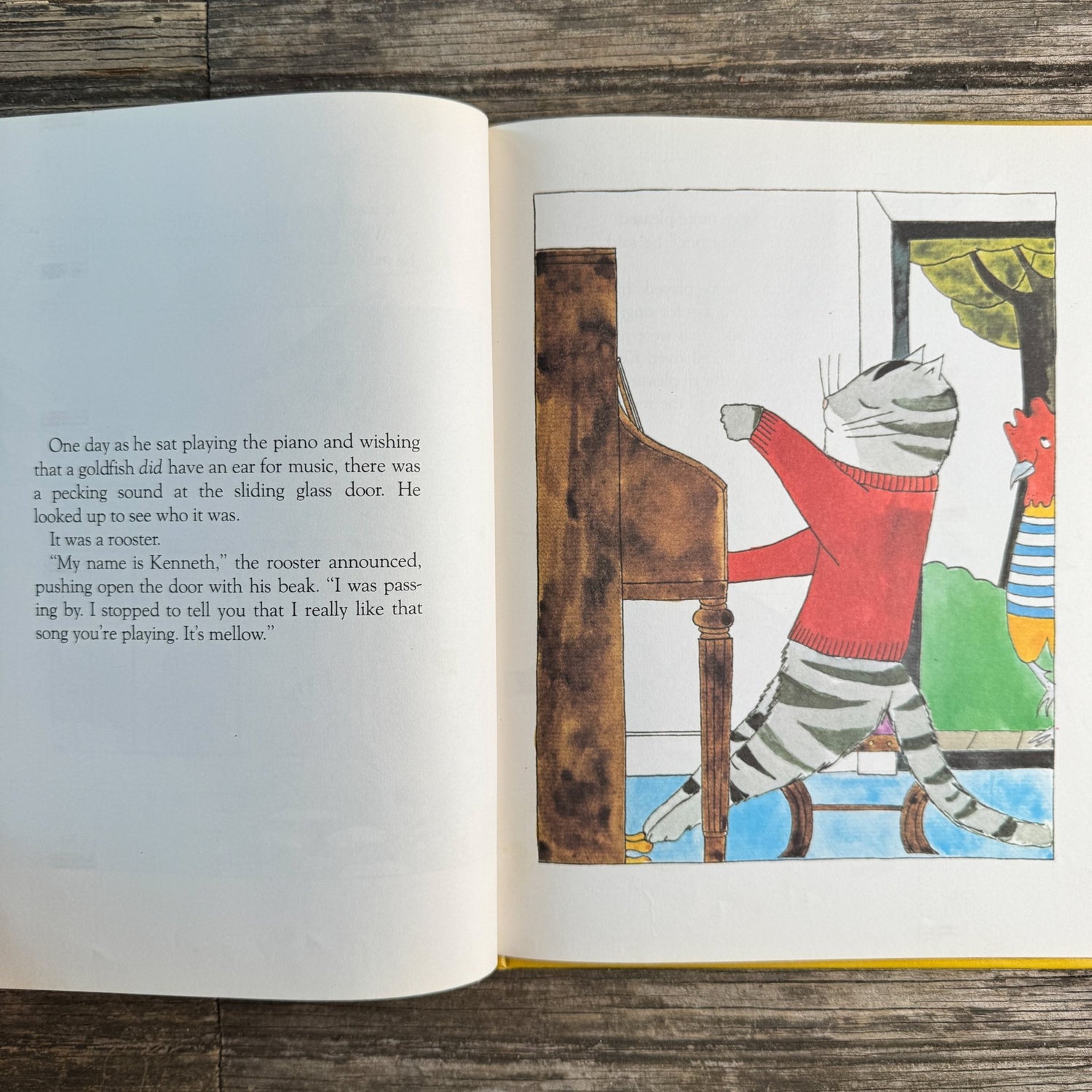 Cunningham's Rooster, Barbara Brenner, Pictures by Anne Rockwell, 1975 - Pretty Old Books