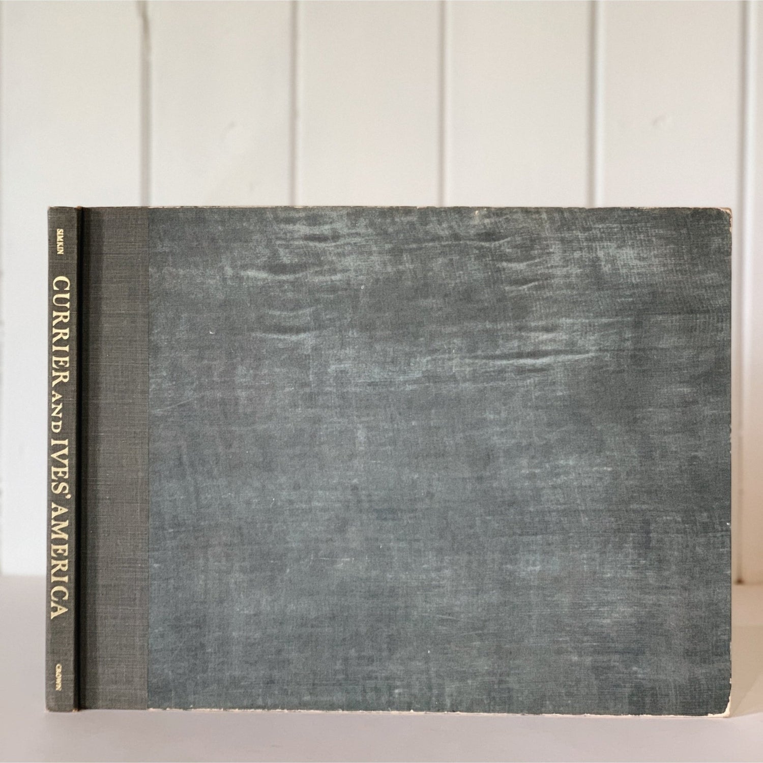 Currier and Ives' America, 1952, 80 Color Plates, Hardcover Book - Pretty Old Books