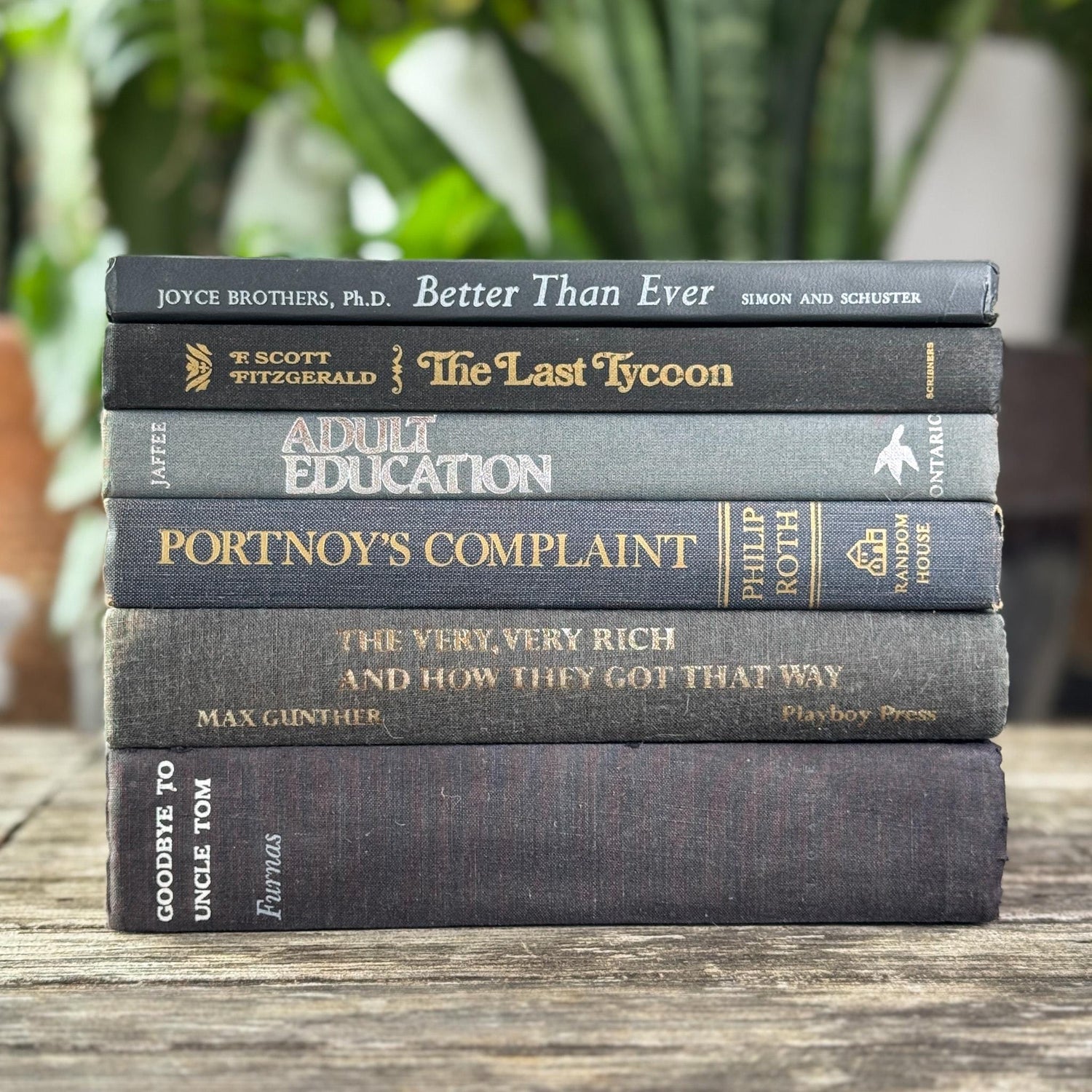 Black Vintage Book Bundles