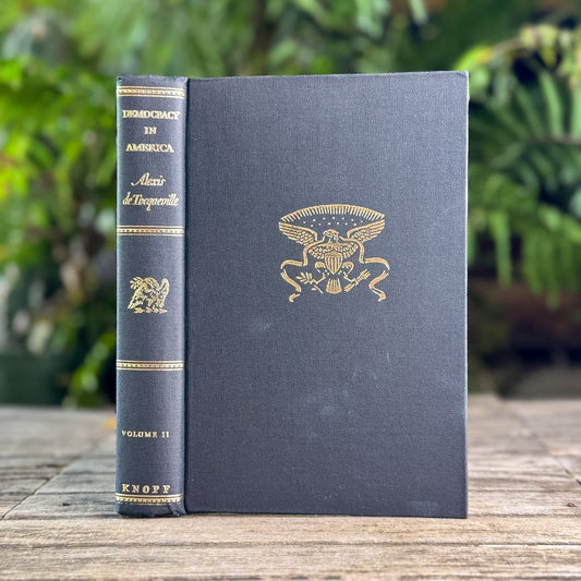 Democracy in America, Volume 2, Alexis de Tocqueville, 1980 - Pretty Old Books