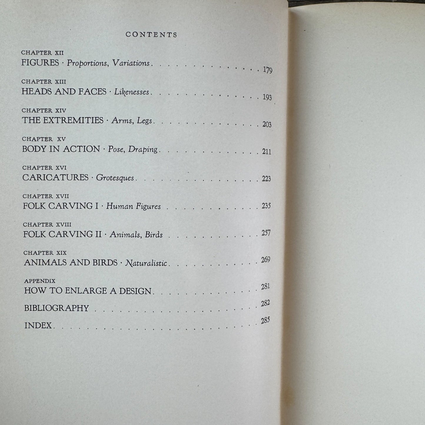 Design and Figure Carving, 1940 Hardcover - Pretty Old Books