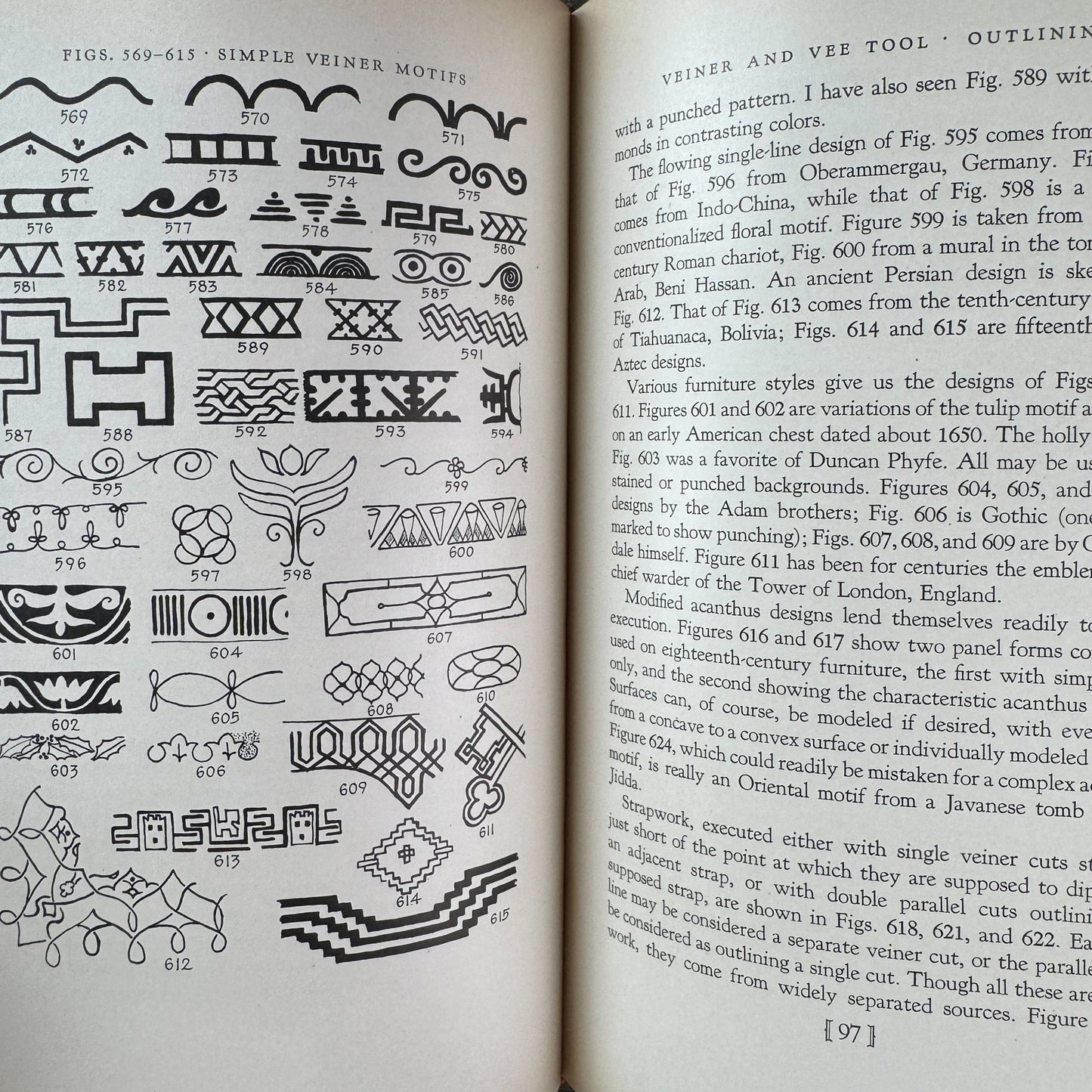 Design and Figure Carving, 1940 Hardcover - Pretty Old Books