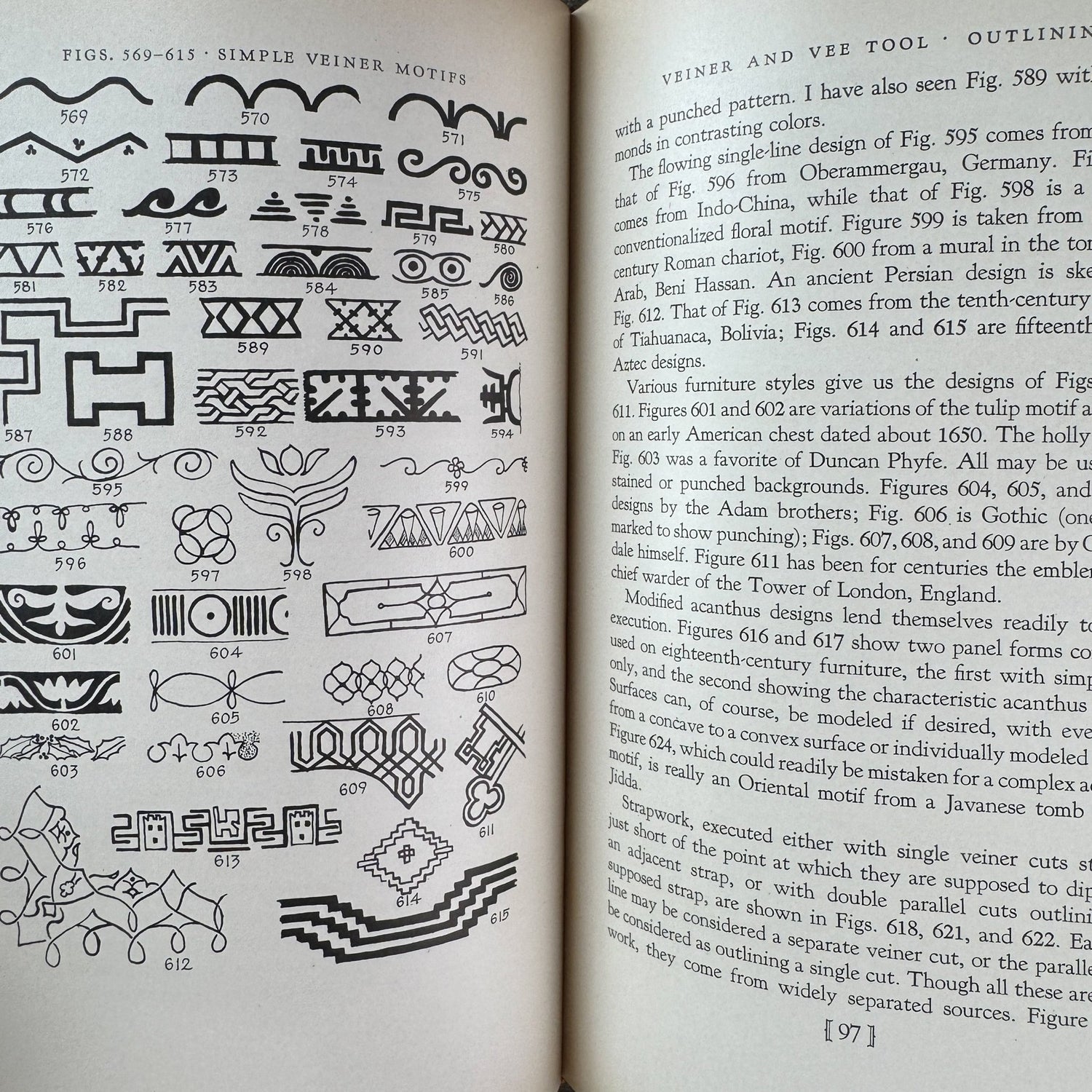 Design and Figure Carving, 1940 Hardcover - Pretty Old Books