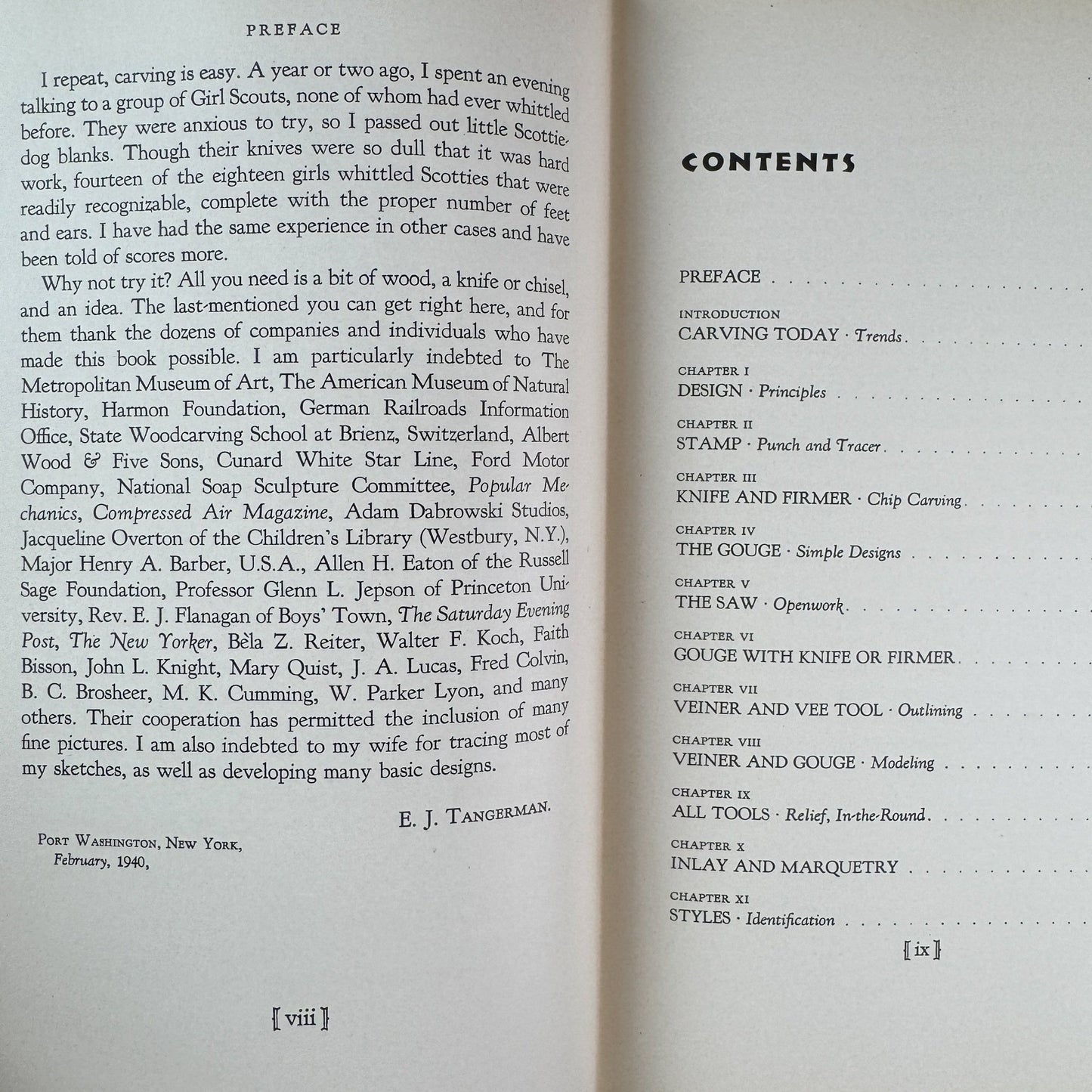 Design and Figure Carving, 1940 Hardcover - Pretty Old Books