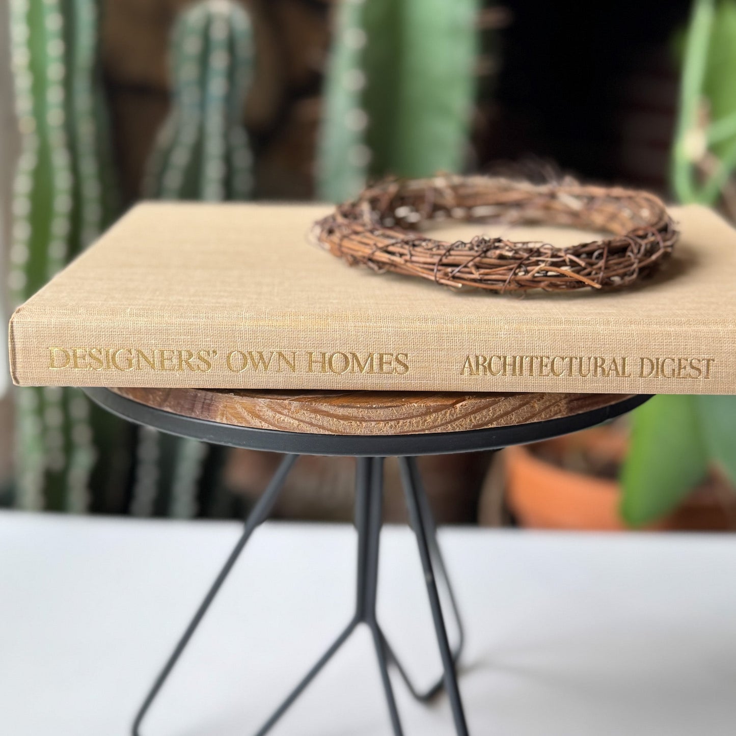 Designers' Own Homes, Architectural Digest Coffee Table Book, 1984 - Pretty Old Books