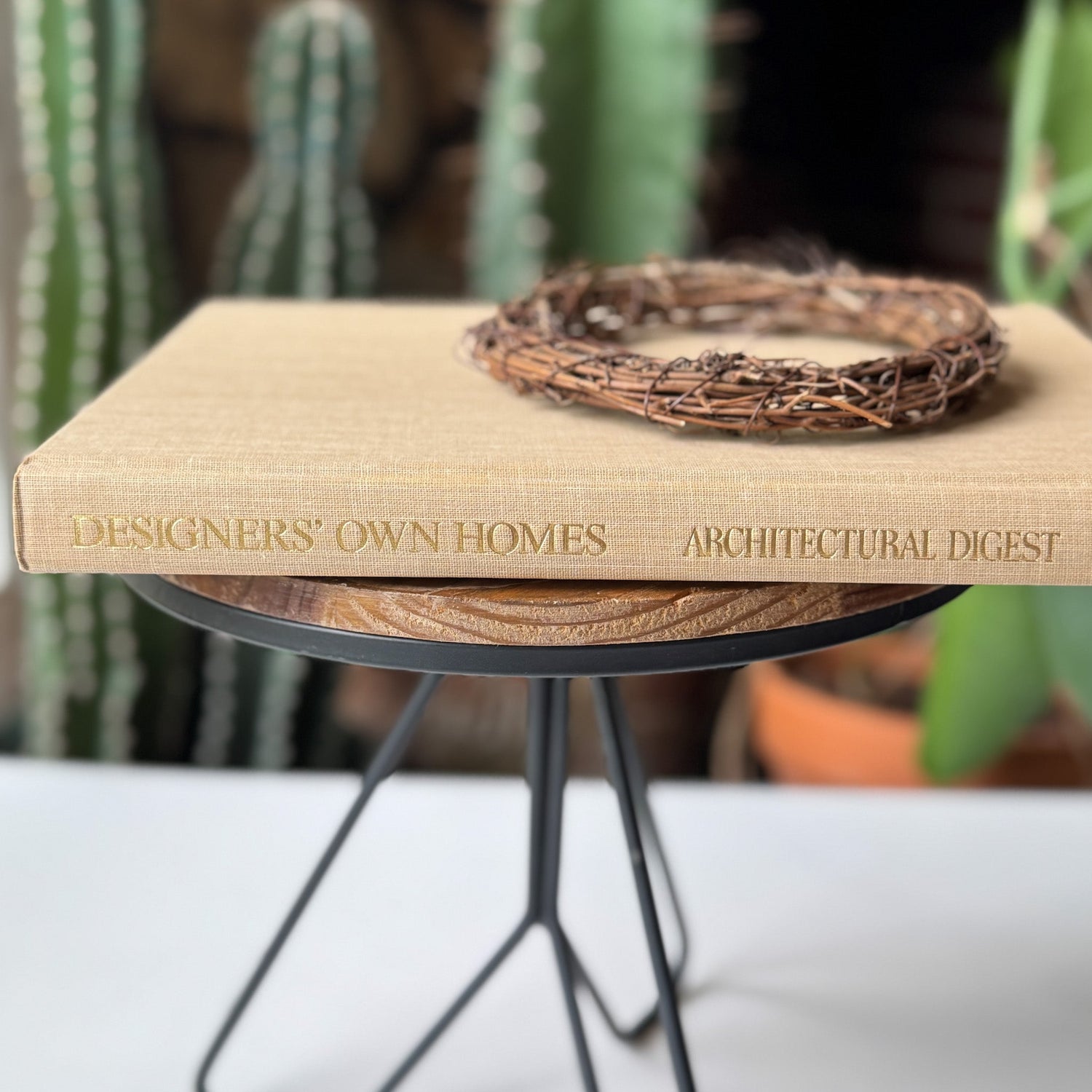 Designers' Own Homes, Architectural Digest Coffee Table Book, 1984 - Pretty Old Books