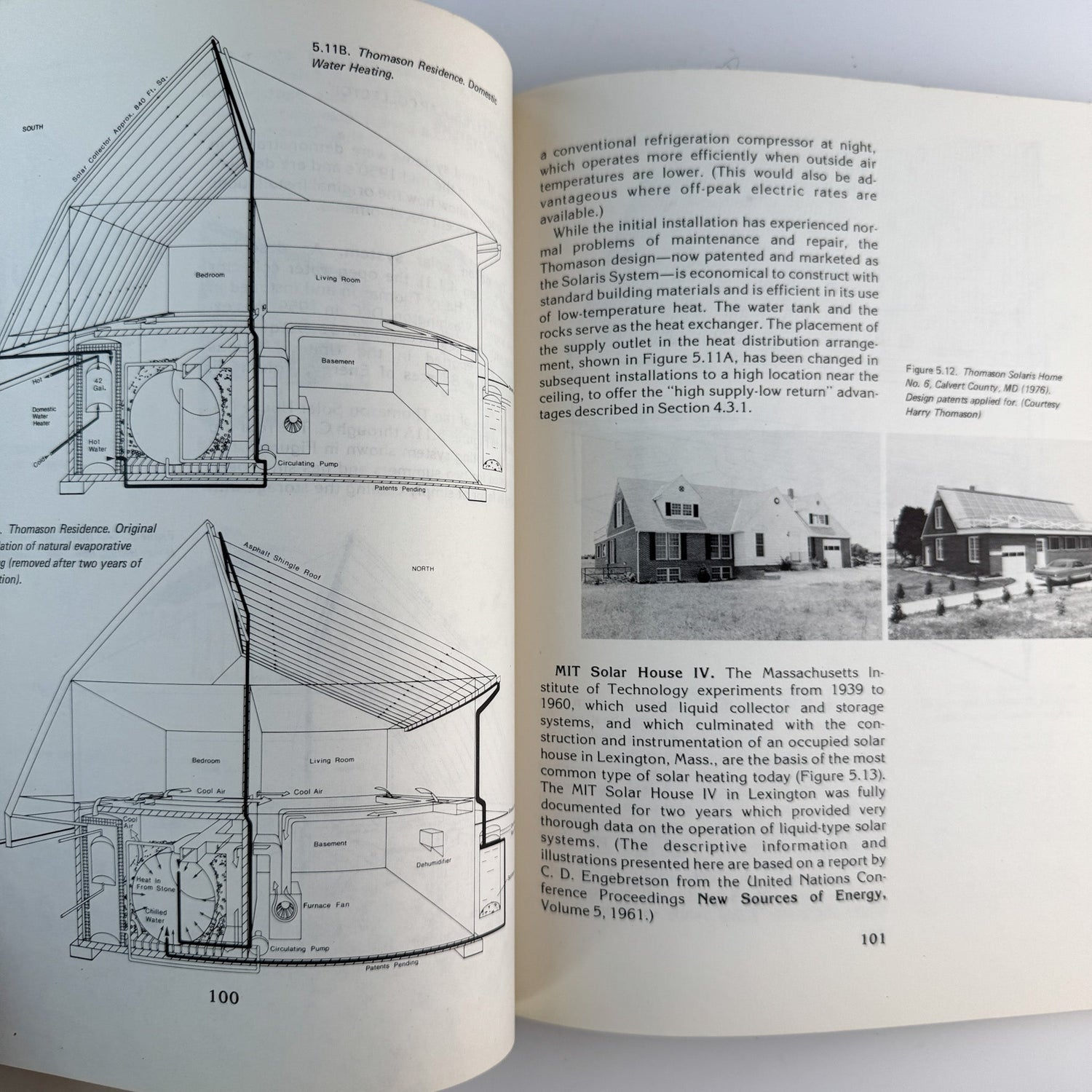 Designing & Building a Solar House: Your Place in the Sun, Donald Watson, 1977 - Pretty Old Books