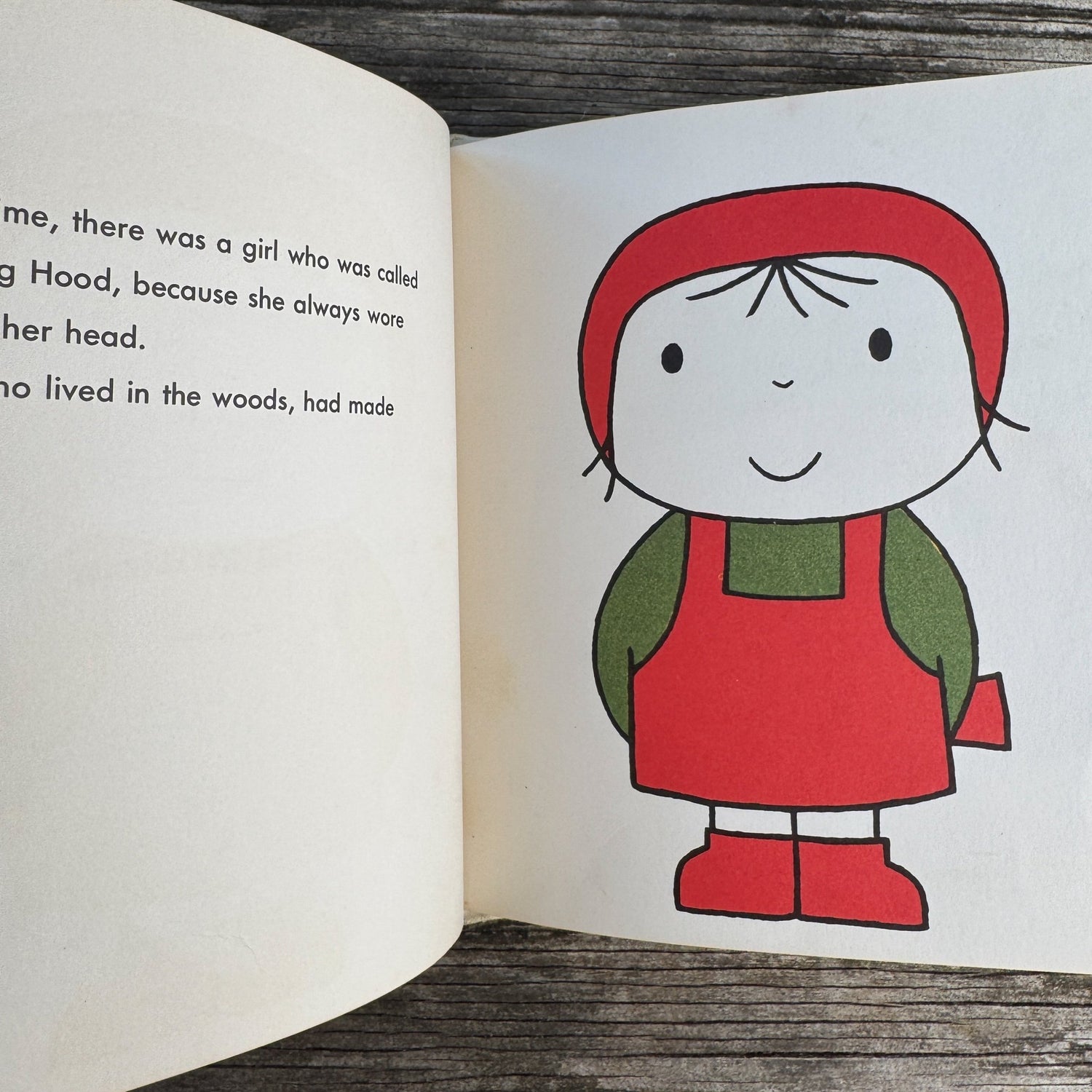 Dick Bruna’s Little Red Riding Hood by Dick Bruna (1966) - Pretty Old Books