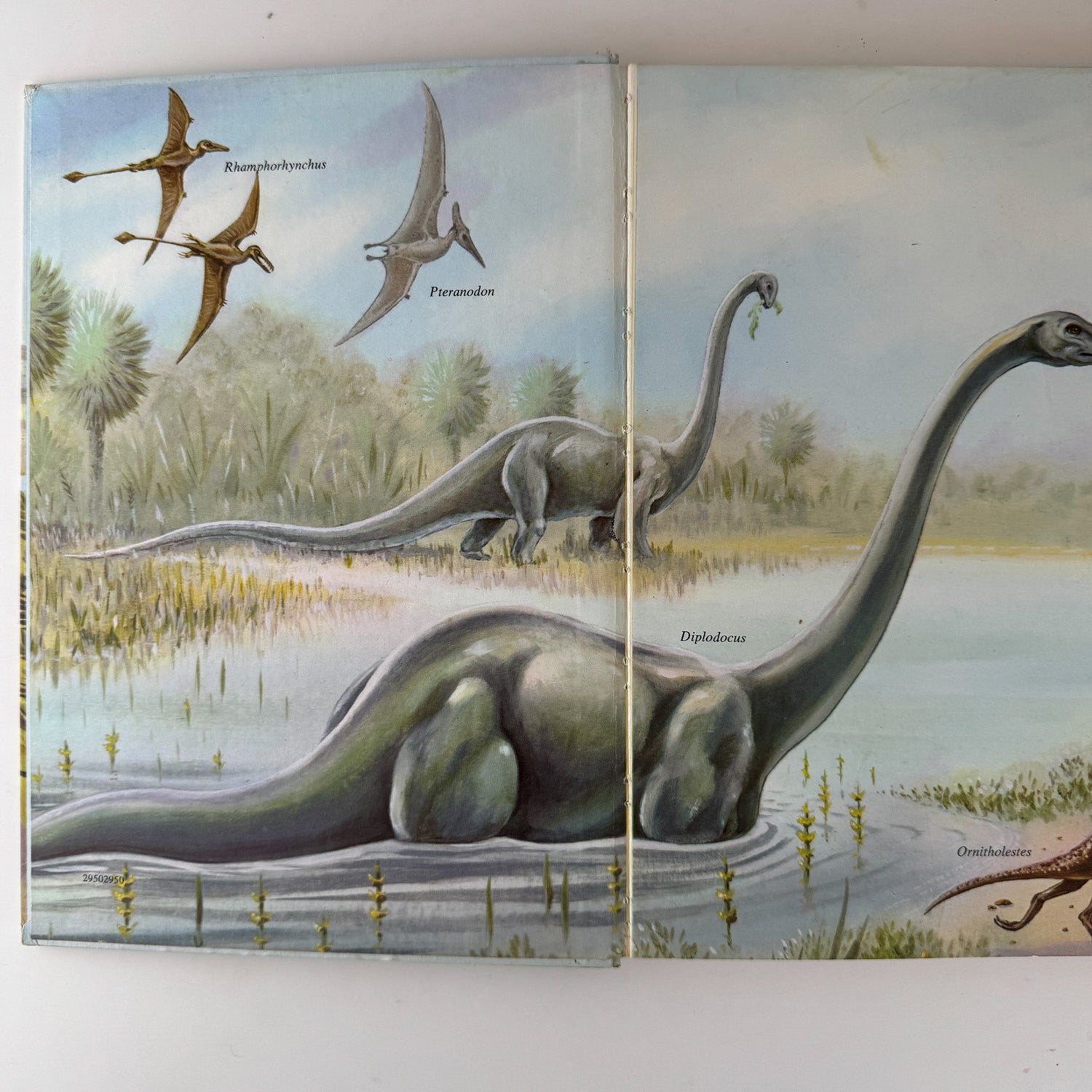 Dinosaurs and Other Prehistoric Animals, 1968, Darlene Geis - Pretty Old Books