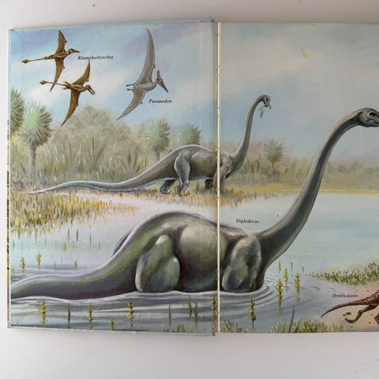 Dinosaurs and Other Prehistoric Animals, 1968, Darlene Geis - Pretty Old Books