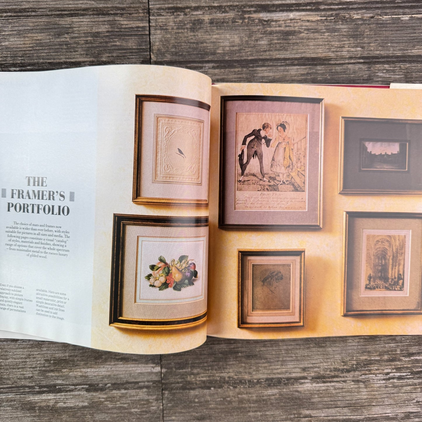 Displaying Pictures and Photographs, 1988 Decorating Book - Pretty Old Books
