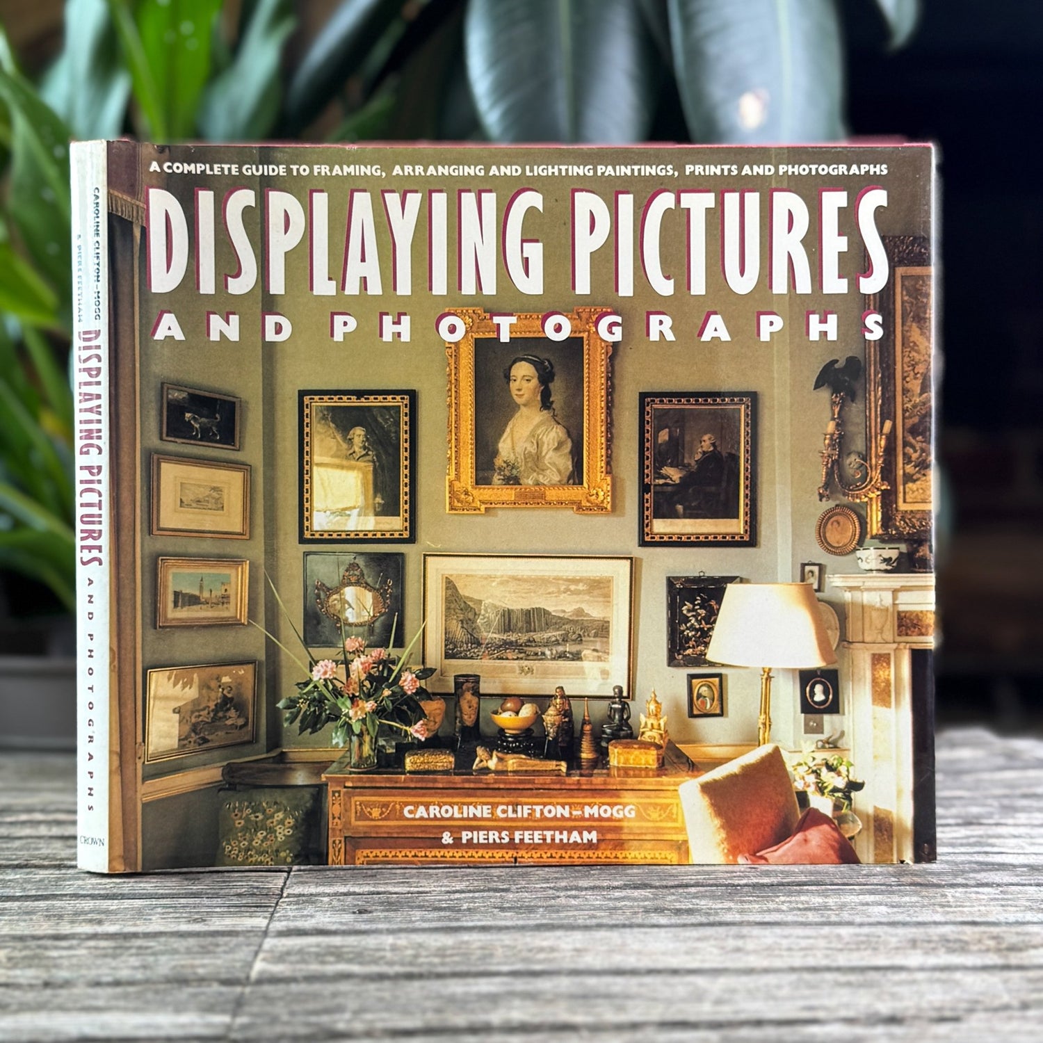 Displaying Pictures and Photographs, 1988 Decorating Book - Pretty Old Books