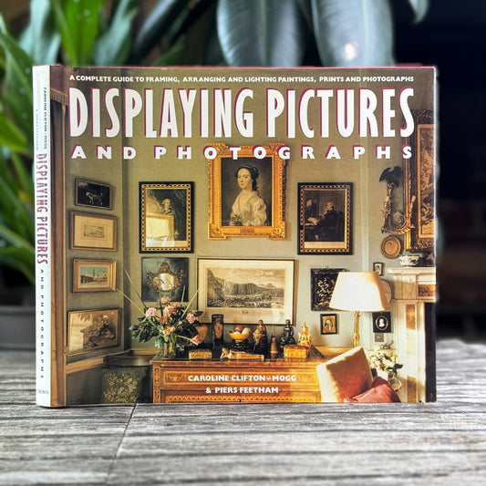 Displaying Pictures and Photographs, 1988 Decorating Book - Pretty Old Books